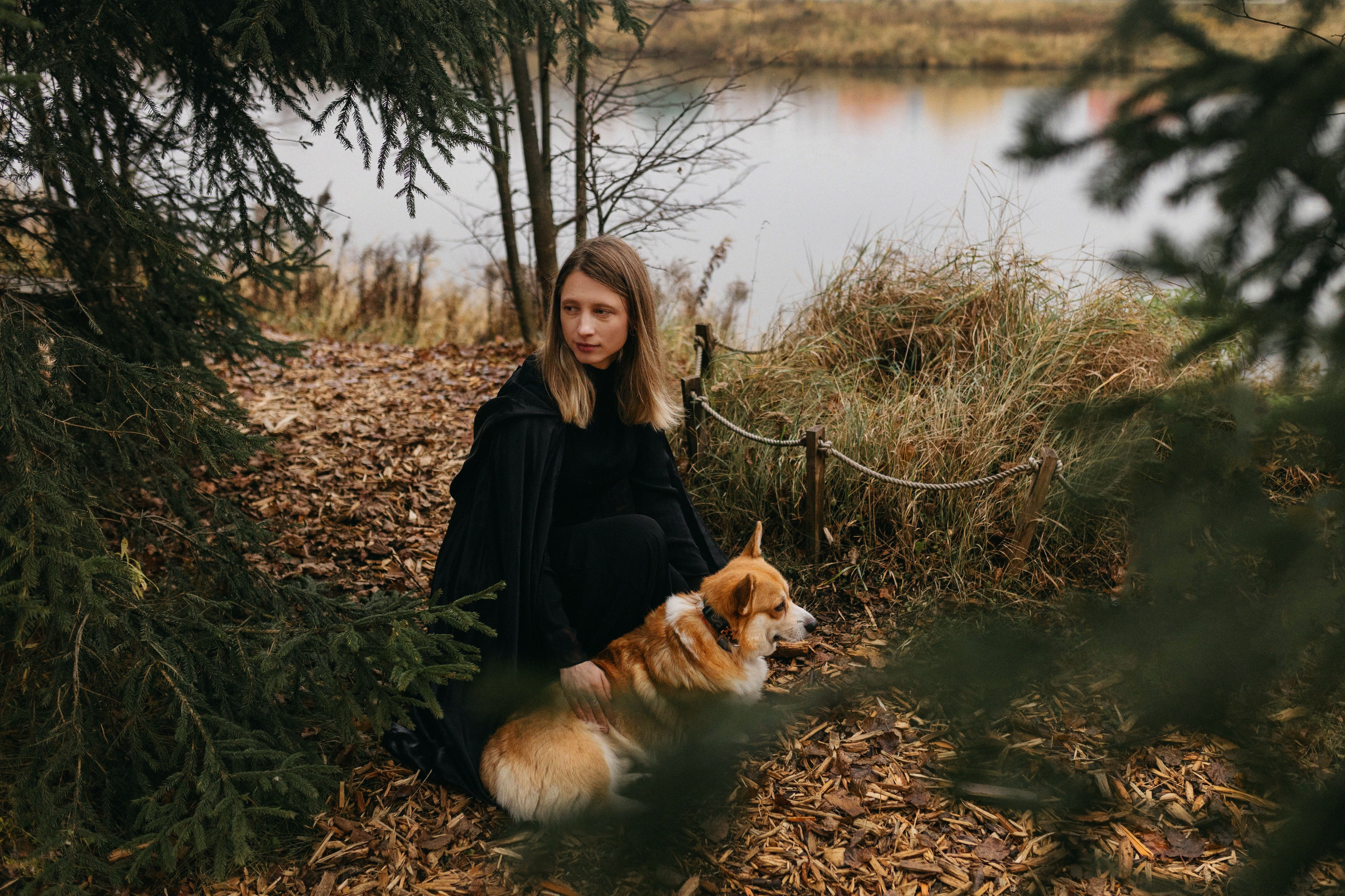 Dog camp / Аня и Бенджи. Фотограф Кузина Вера