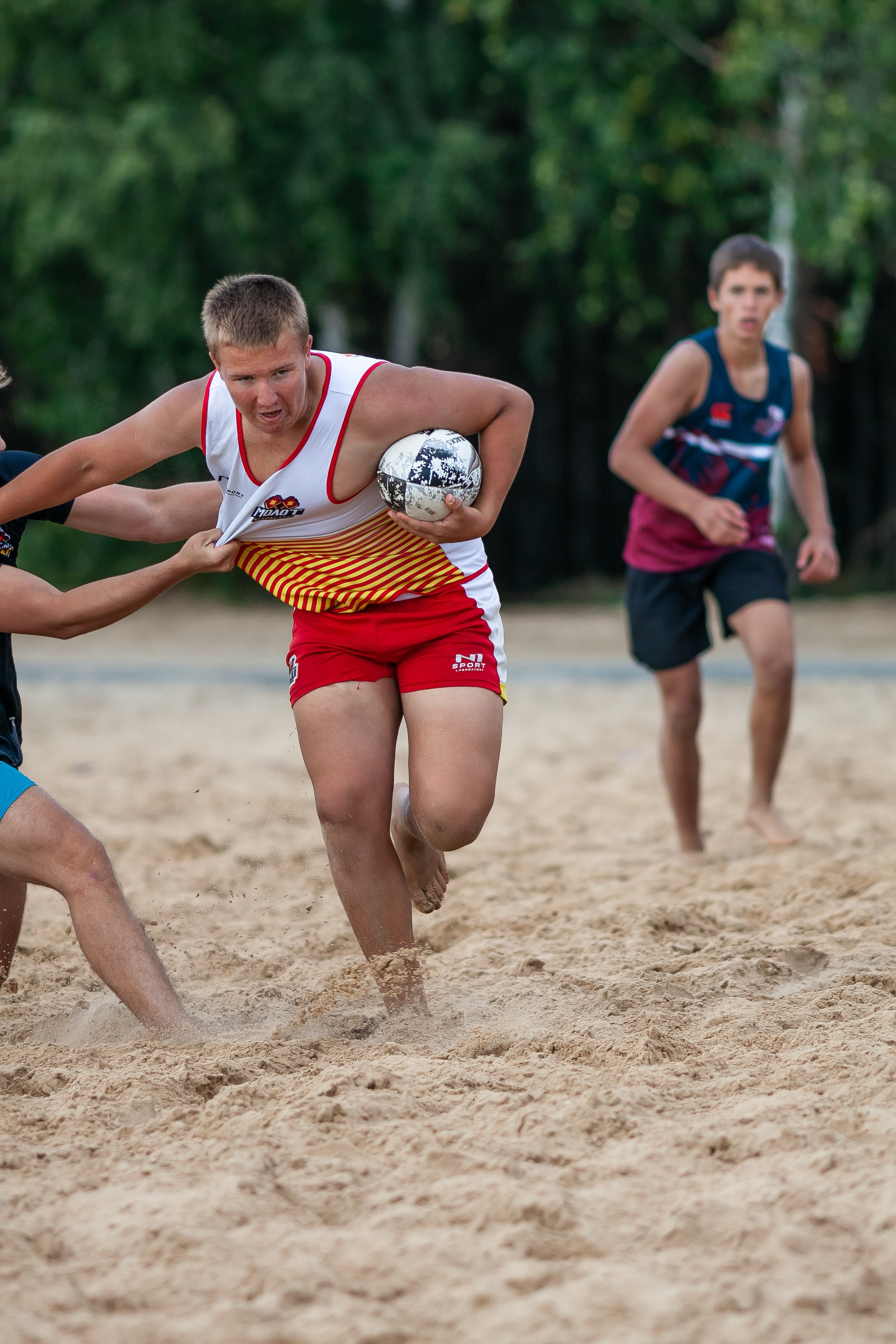 «Кубок «Молота» по пляжному Регби. Фотография