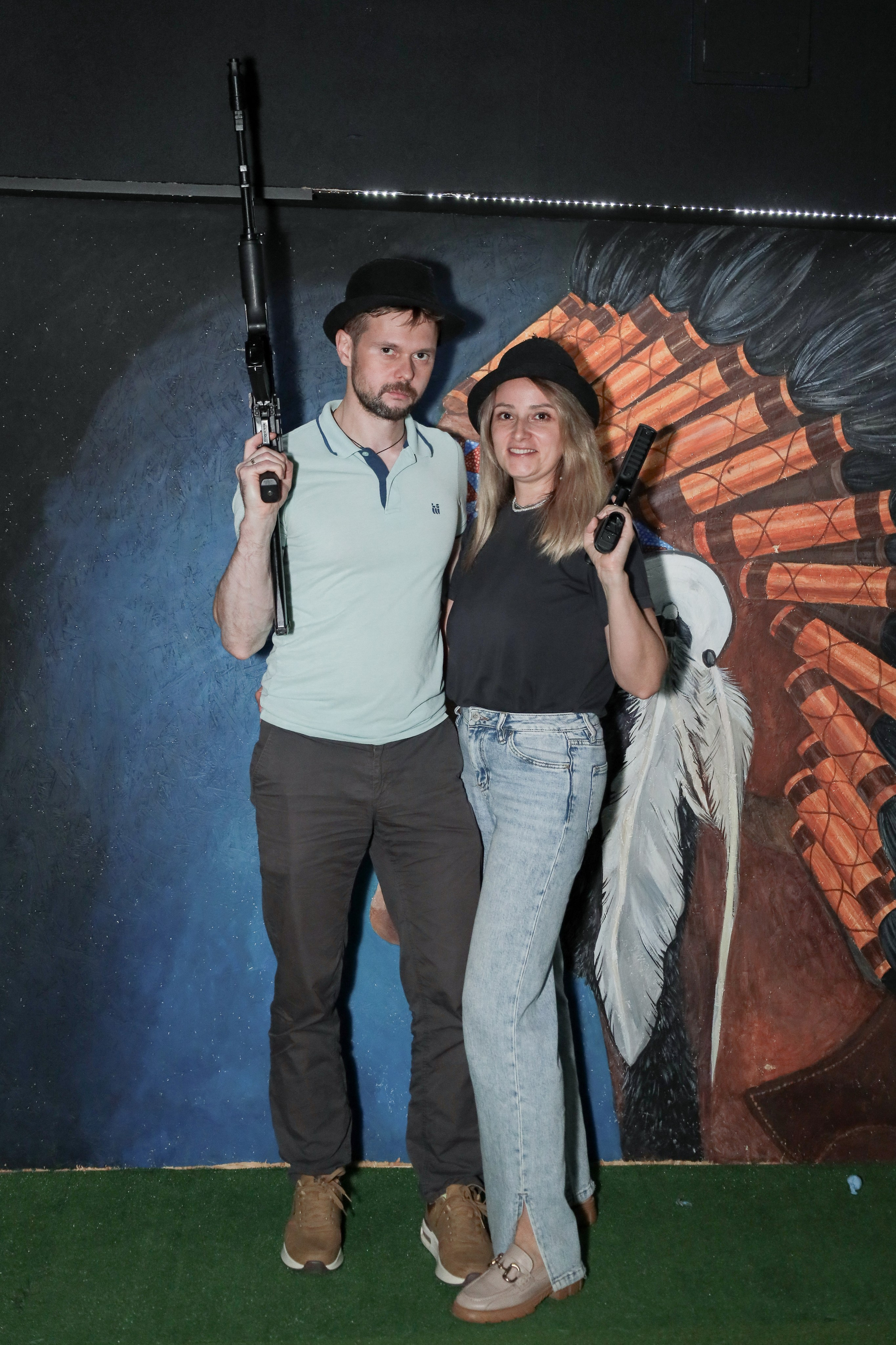 День рождение в стрелковом клубе. Фотограф Надршина Лилия