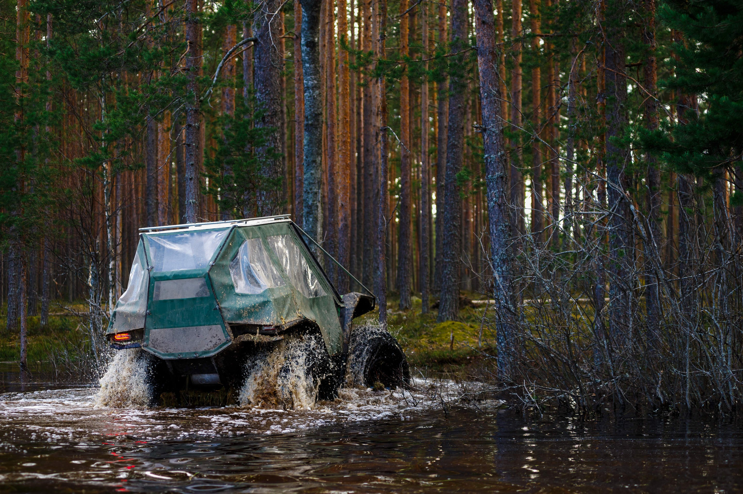 Ленинград-трофи 2024 — Вездеход Секач промо. Фотограф Алексей Алексеев