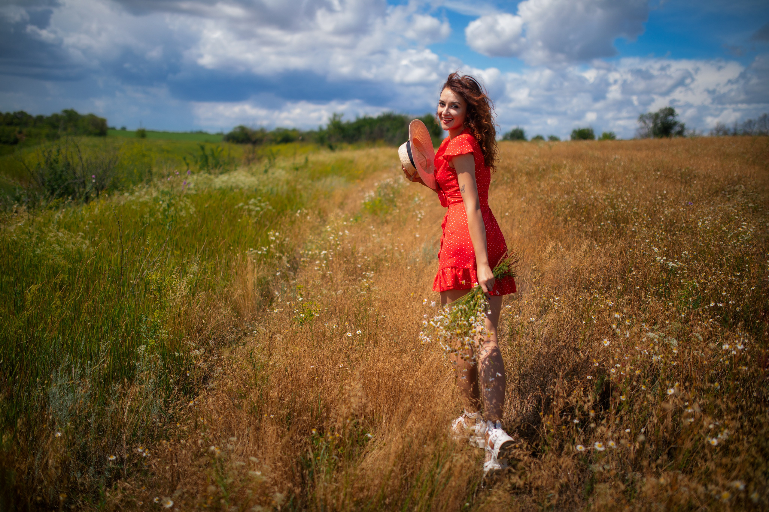 Съемка с Анастасией на природе в формате для «себя»