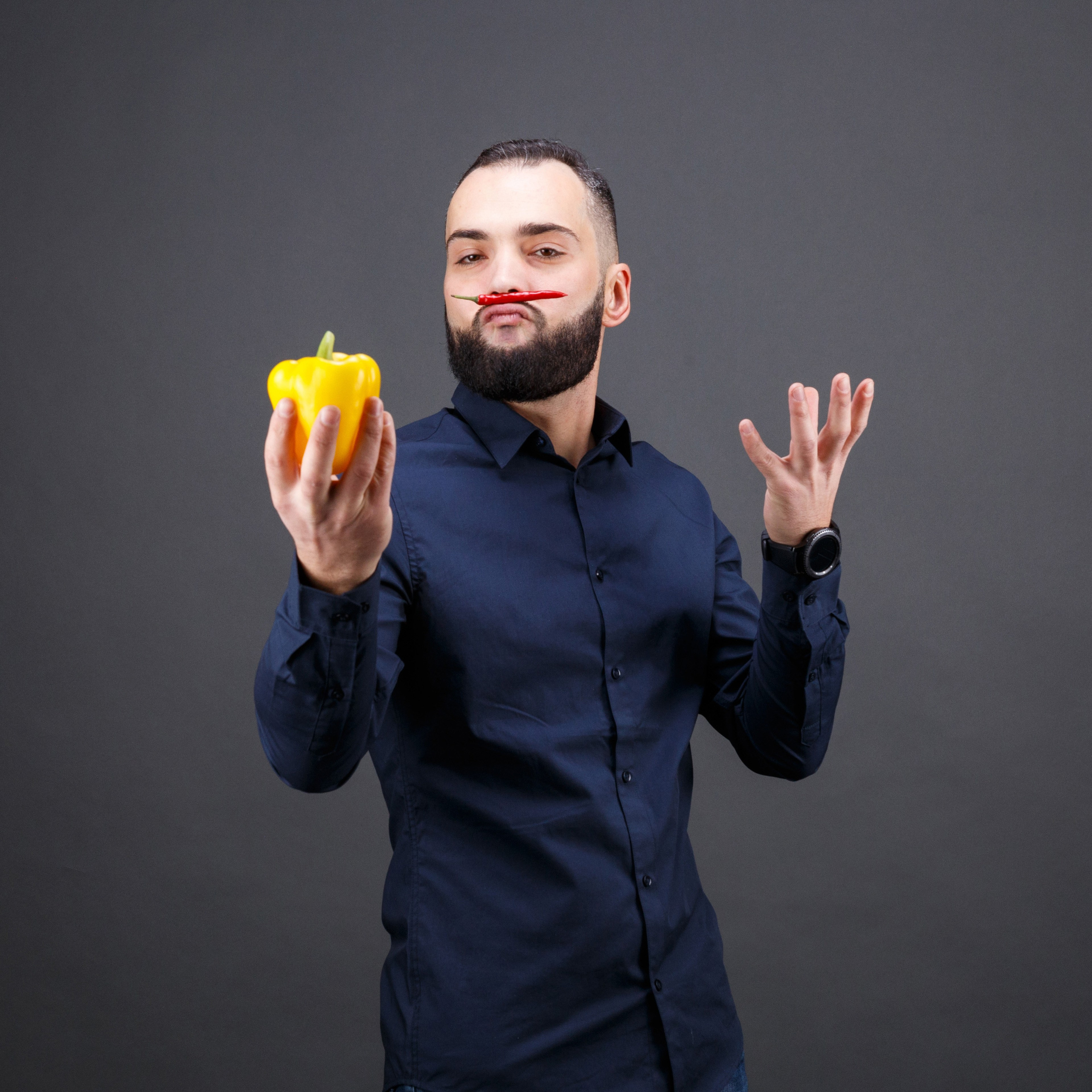 Перцовая фотосессия для «8 человек» [20/11/18]. Фотограф Виноградов Константин