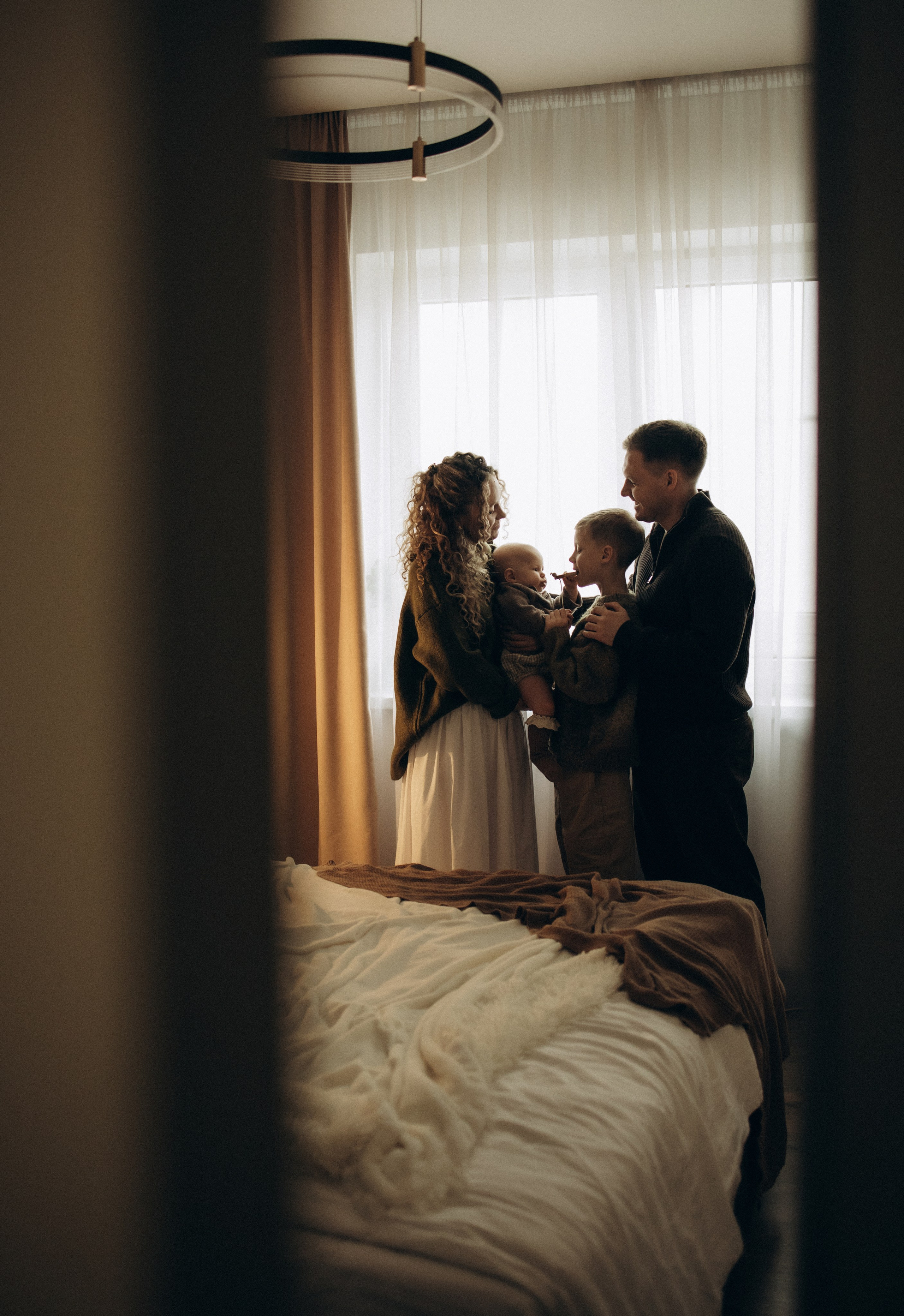 Домашняя съемка Света, Коля, Максим и Варя. Семейный фотограф в Ростове-на-Дону Мария Ожогина