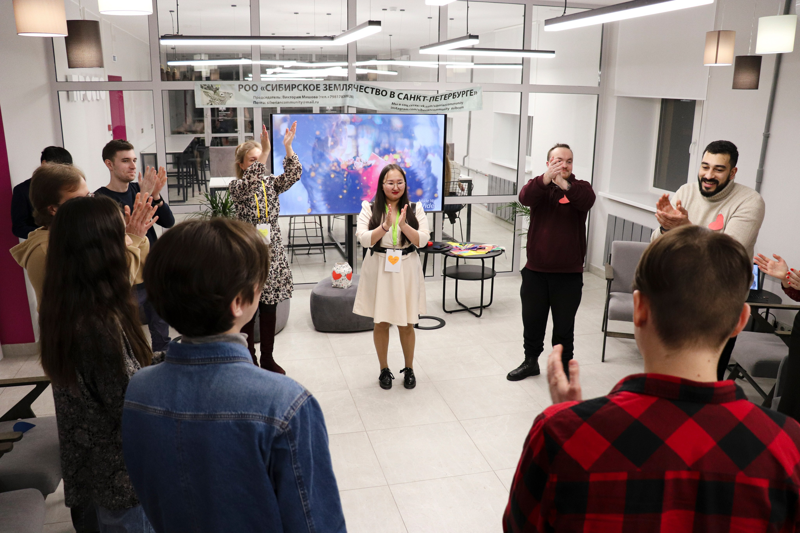 «Love is…"от РОО «Сибирское землячество в Санкт-Петербурге». Ивентный фотограф в Санкт-Петербурге Олег Комков