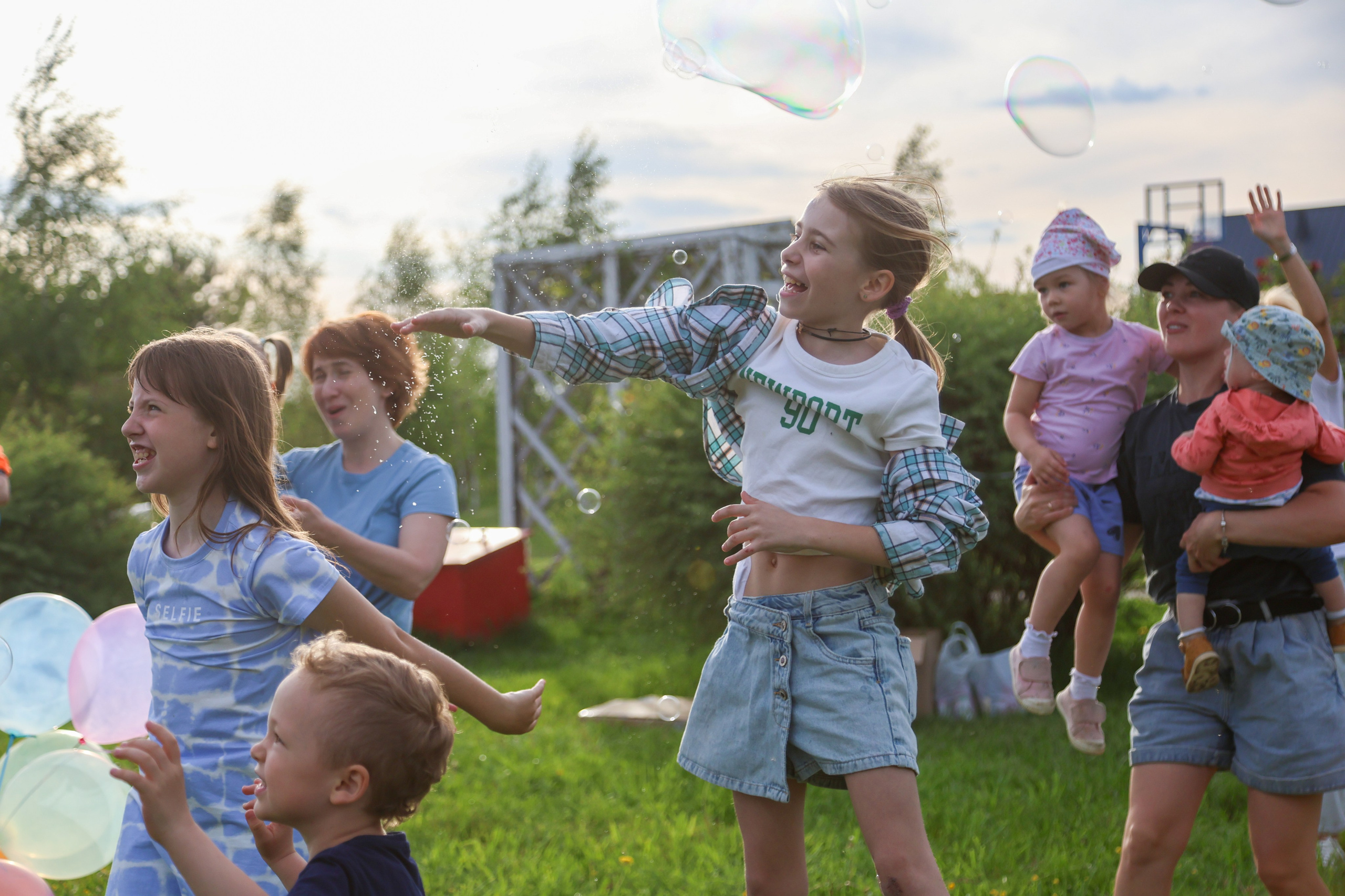 Детский праздник на природе. Akhmedov Team × Medoed Production — фото и видеопродакшен для мероприятий