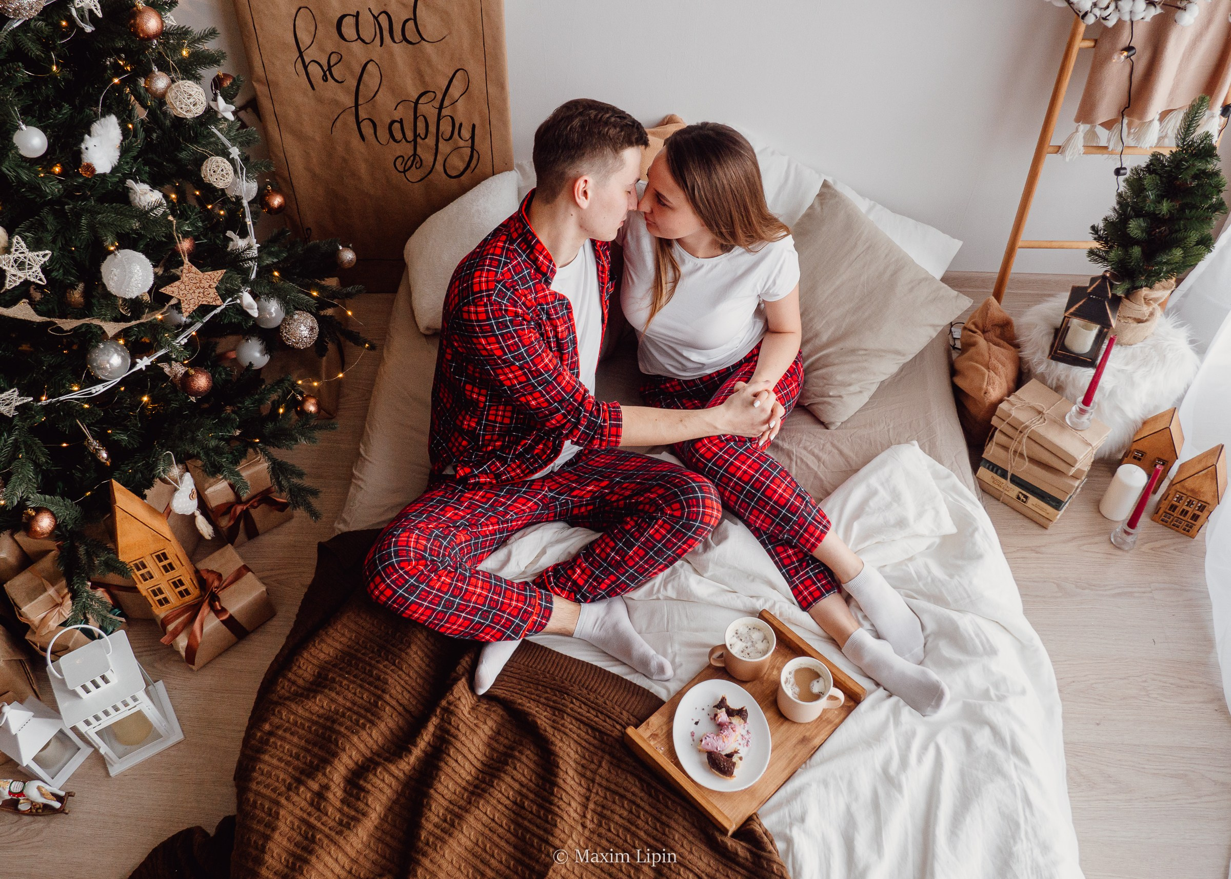 Зимняя фотосессия в студии. Свадебный Фотограф в Нижнекамск Татарстан Максим Липин