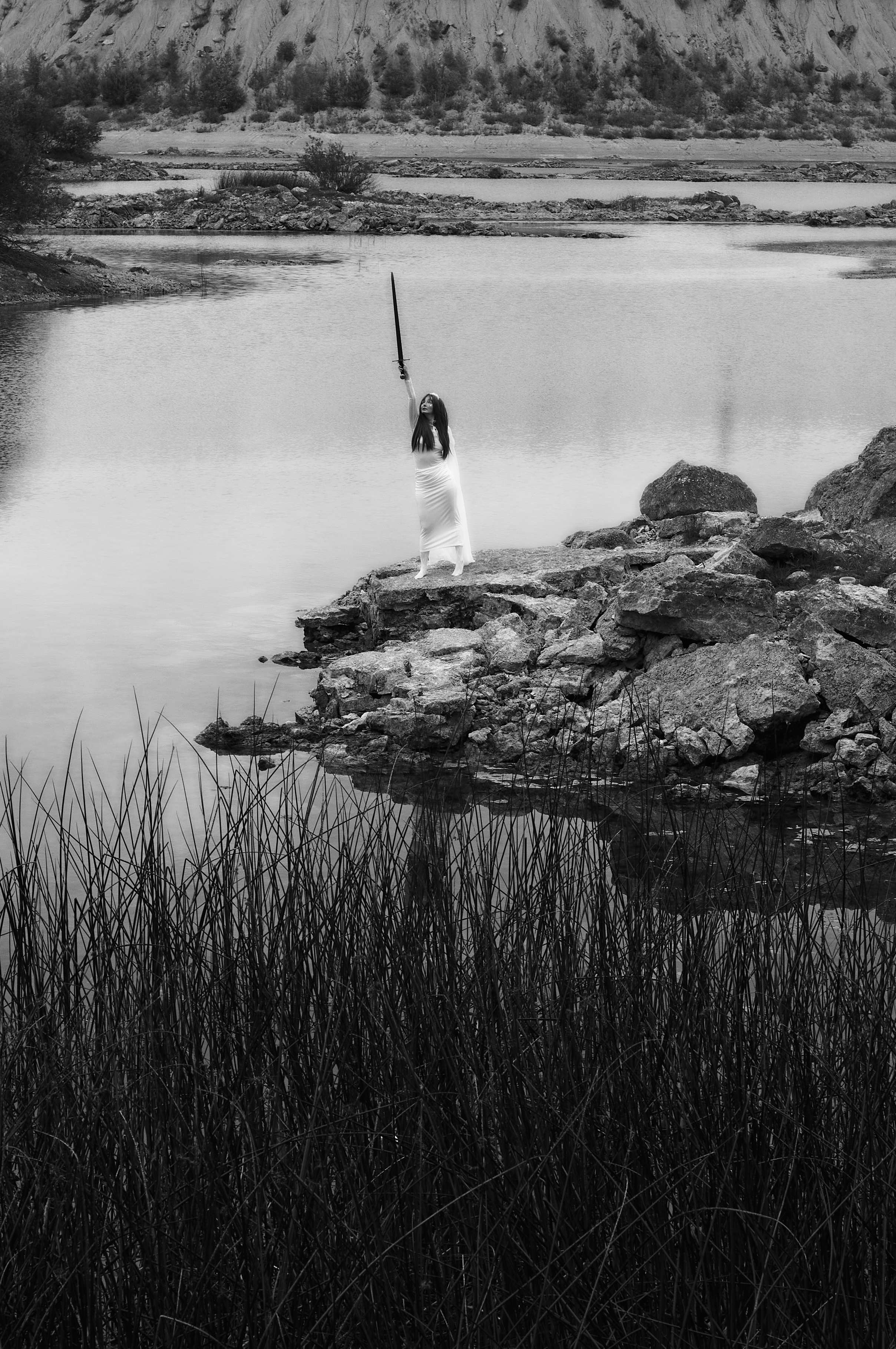 Лина на карьере. Репортажный и портретный фотограф Таша Боброва