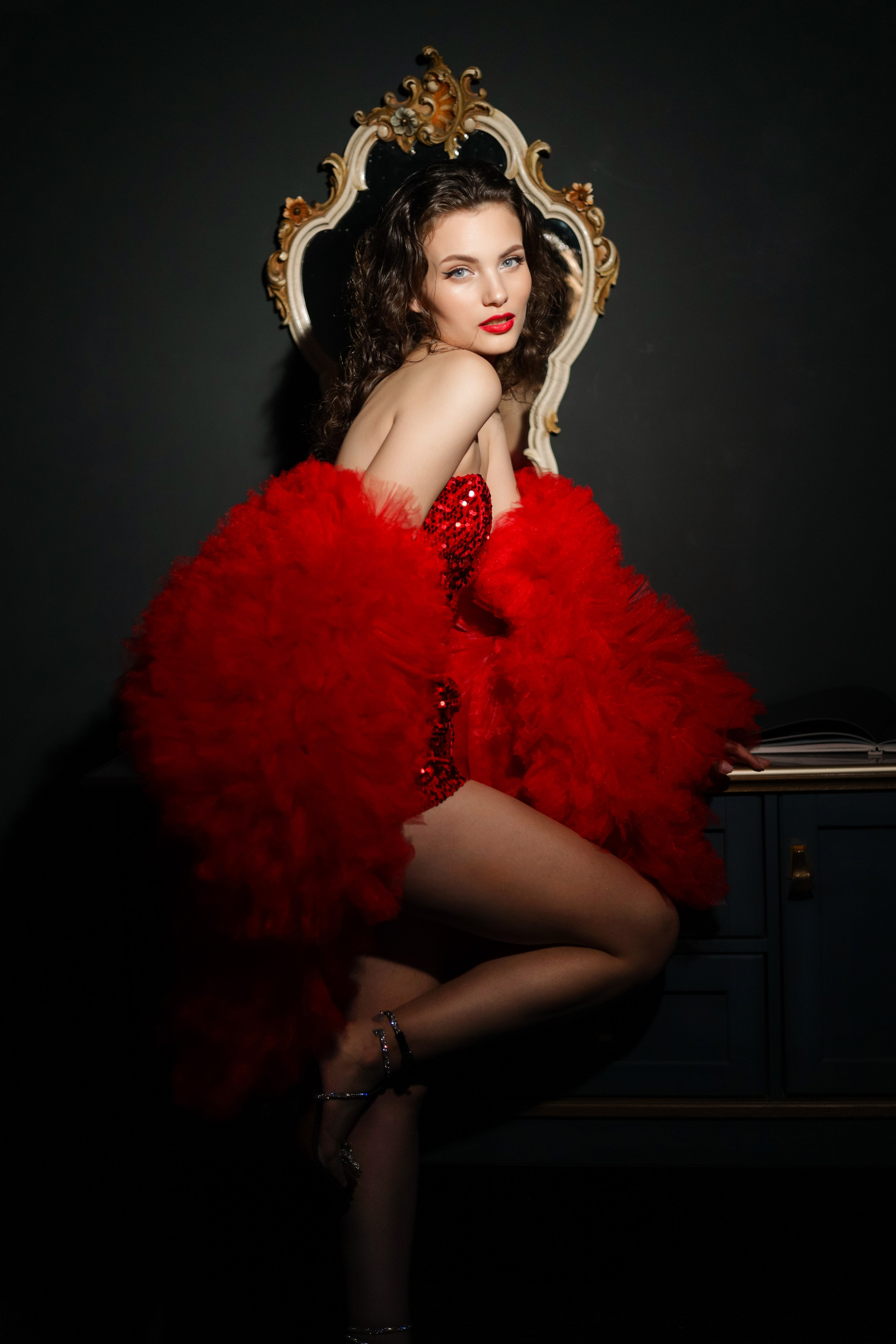 Кристина и красный бархат. Свадебный фотограф Беларусь Ольга Козыренко