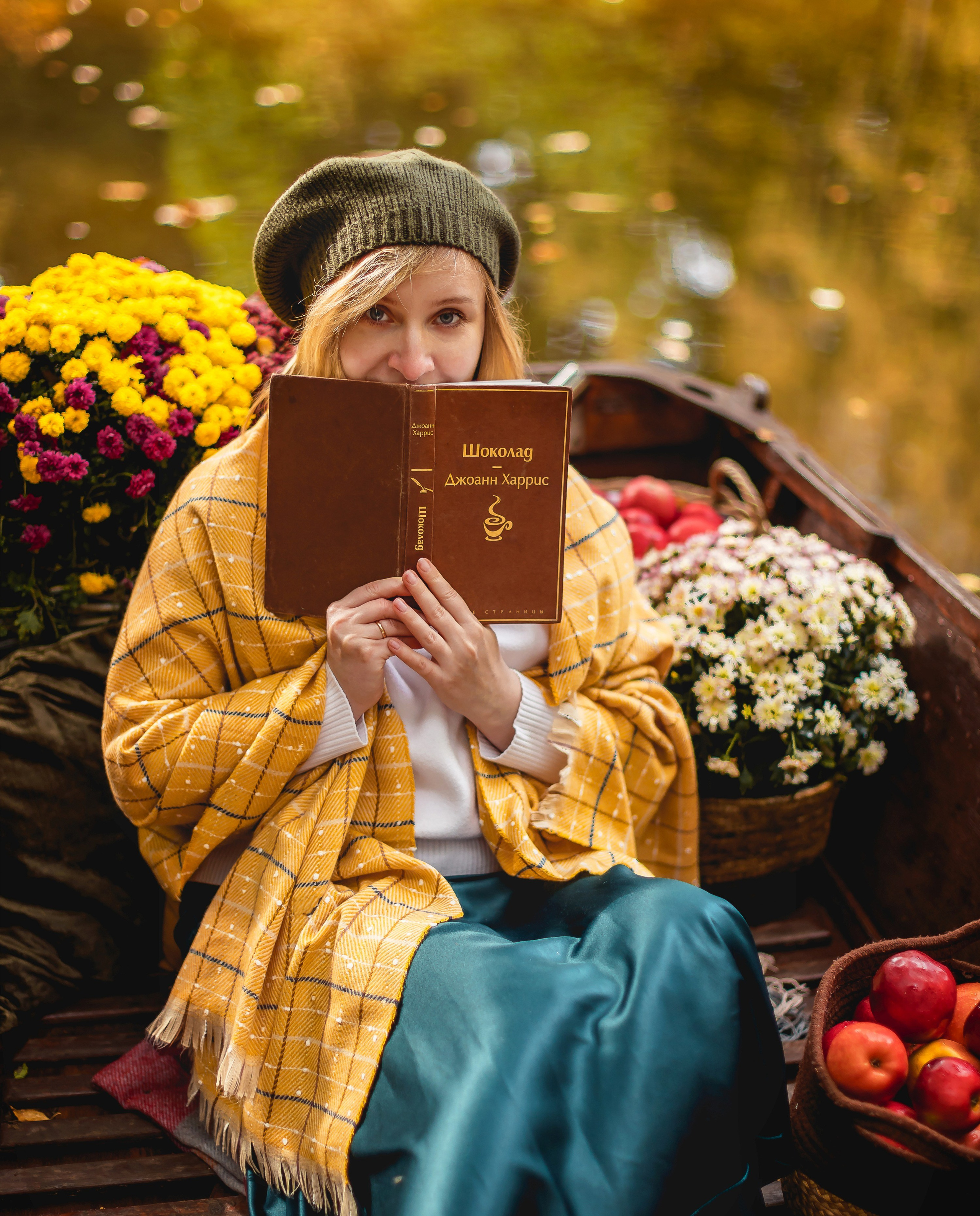 Осенние съемки на природе. Фотосессии в Москве. Анастасия Жукова