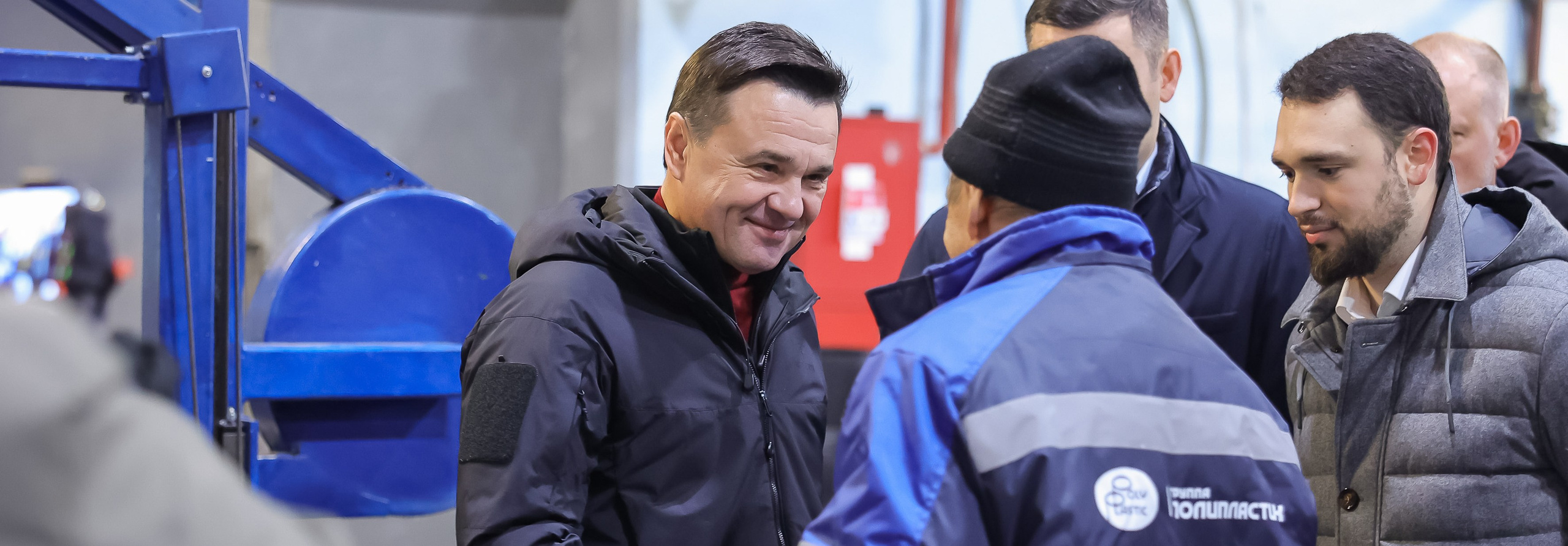 Губернатор Московской области Андрей Воробьев посетил Климовский трубный. Моя фотография