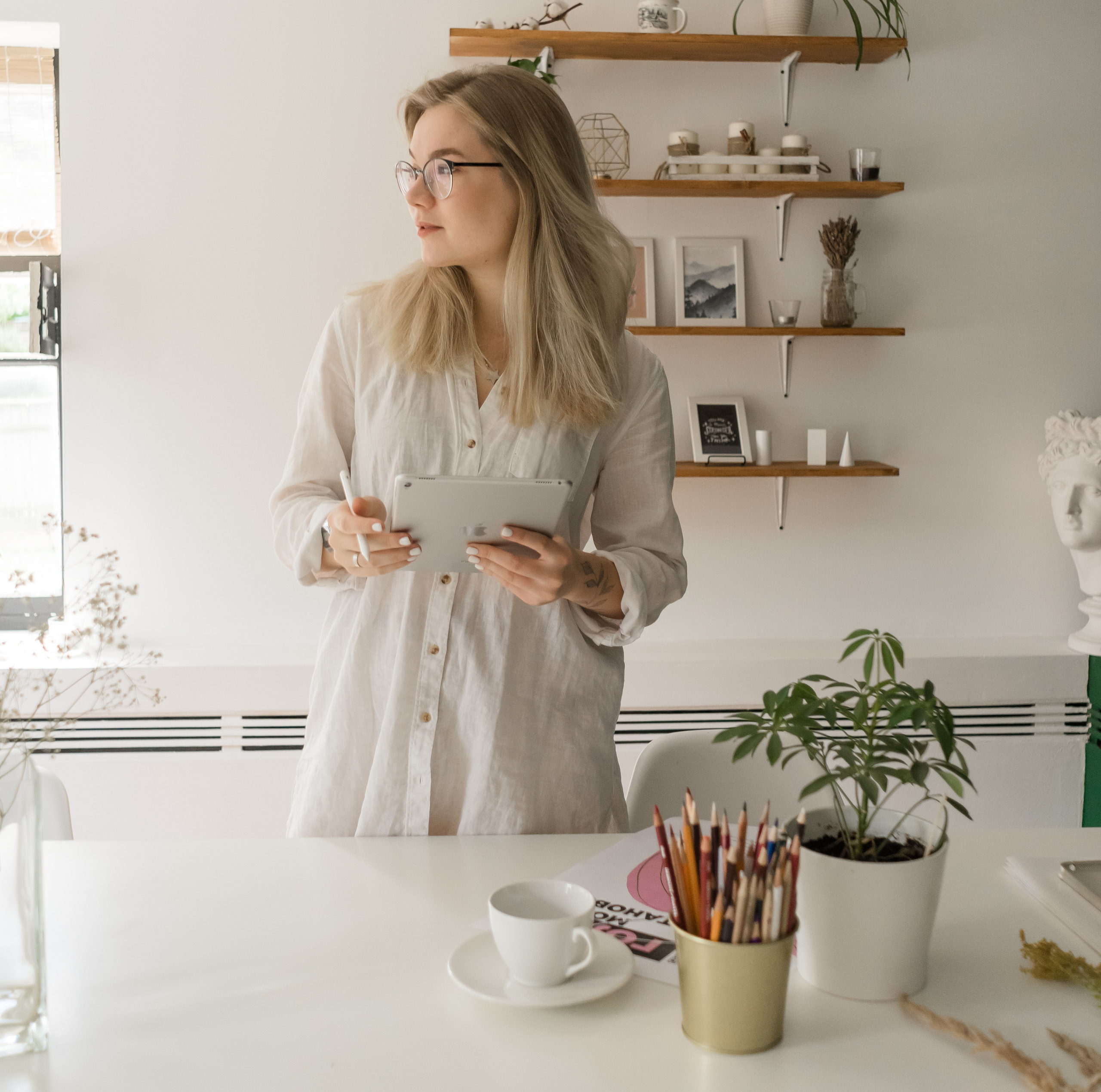 Let’s Draw. Photographer Yana Kotova