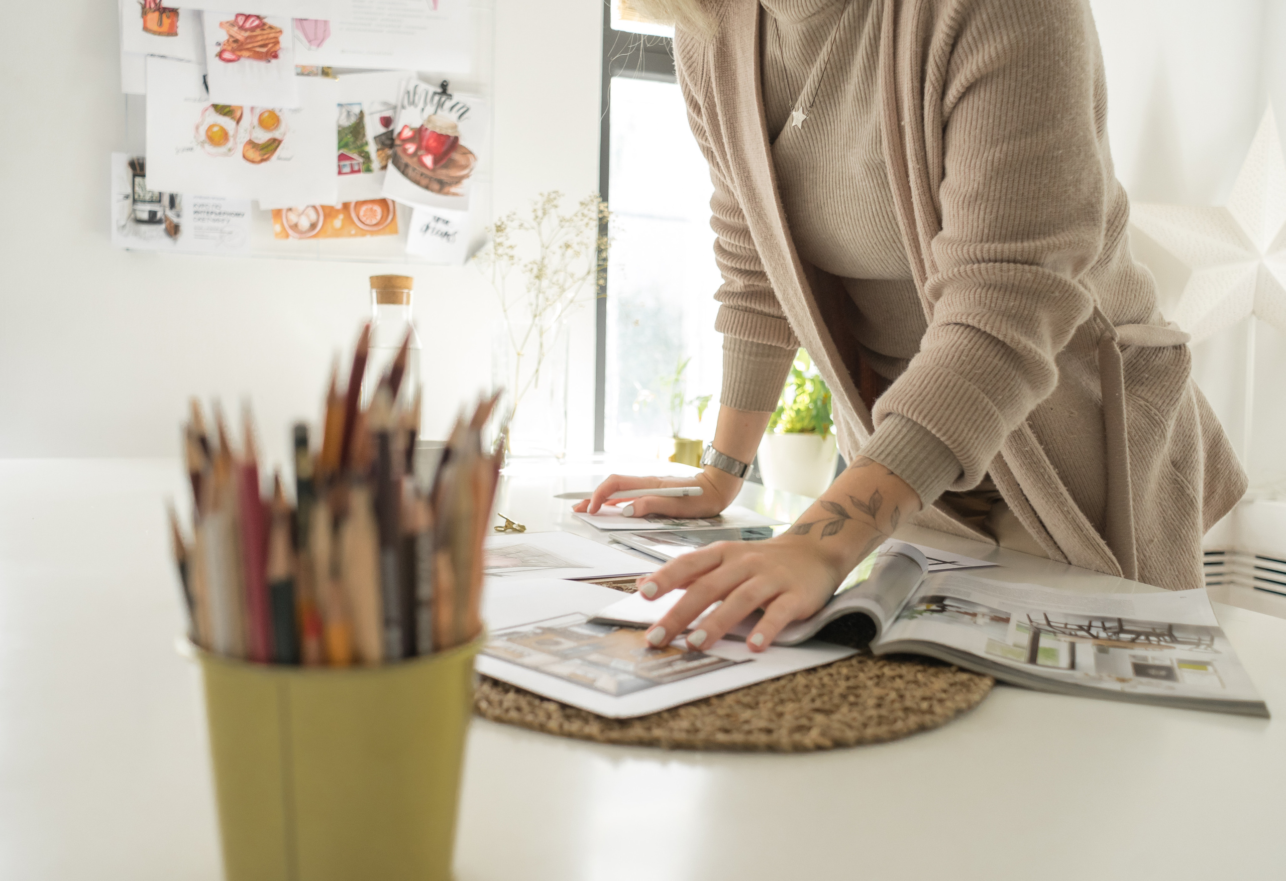 Let’s Draw. Photographer Yana Kotova