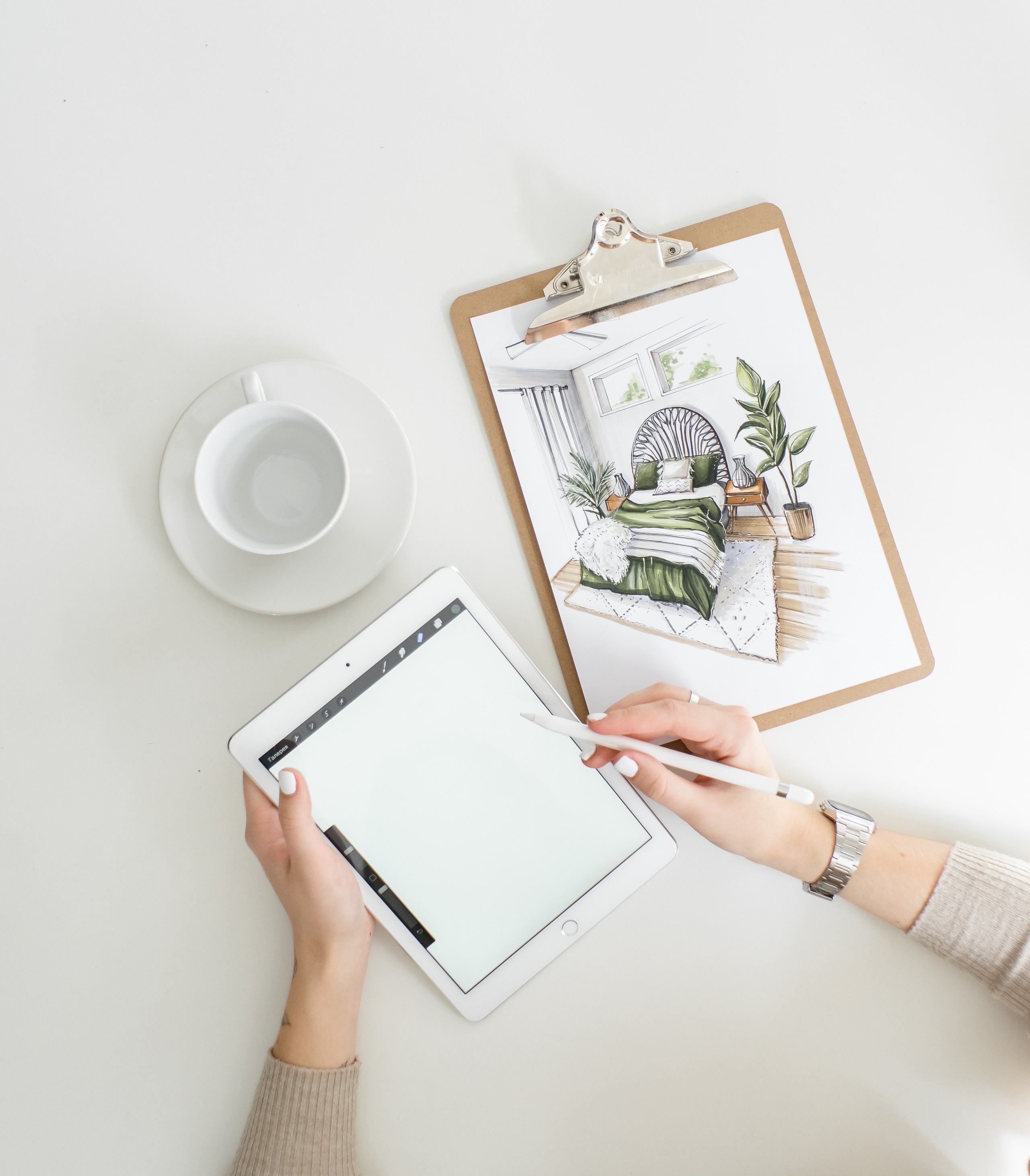 Let’s Draw. Photographer Yana Kotova