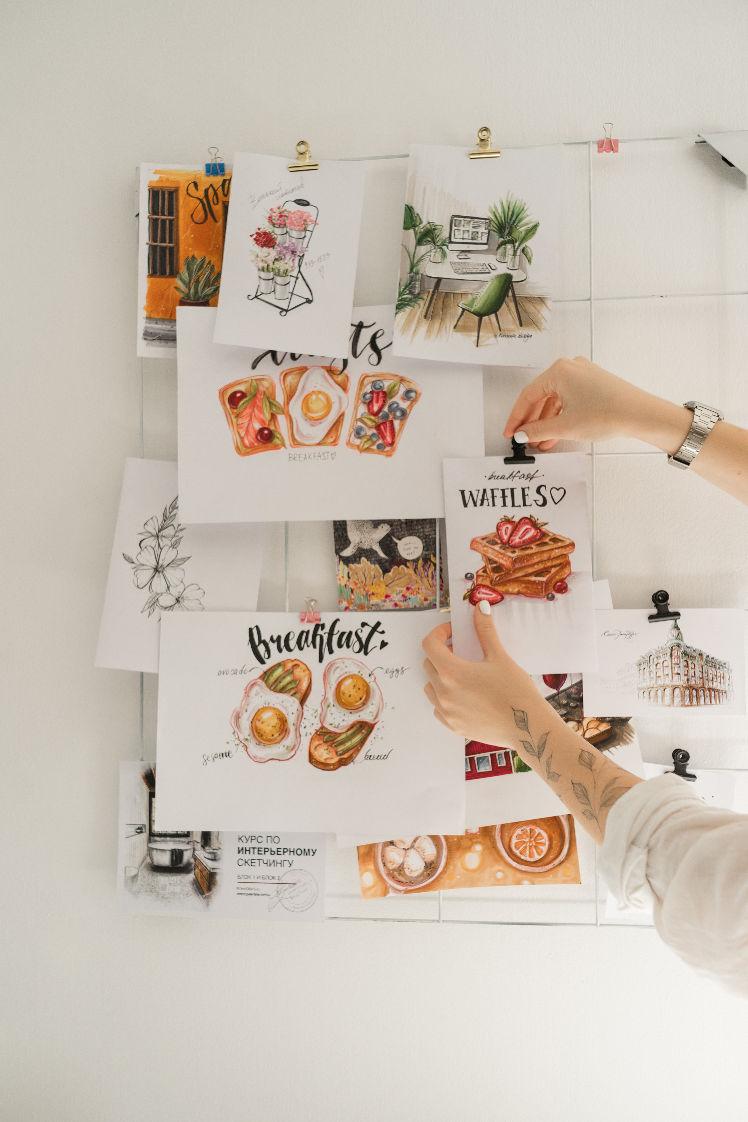 Let’s Draw. Photographer Yana Kotova