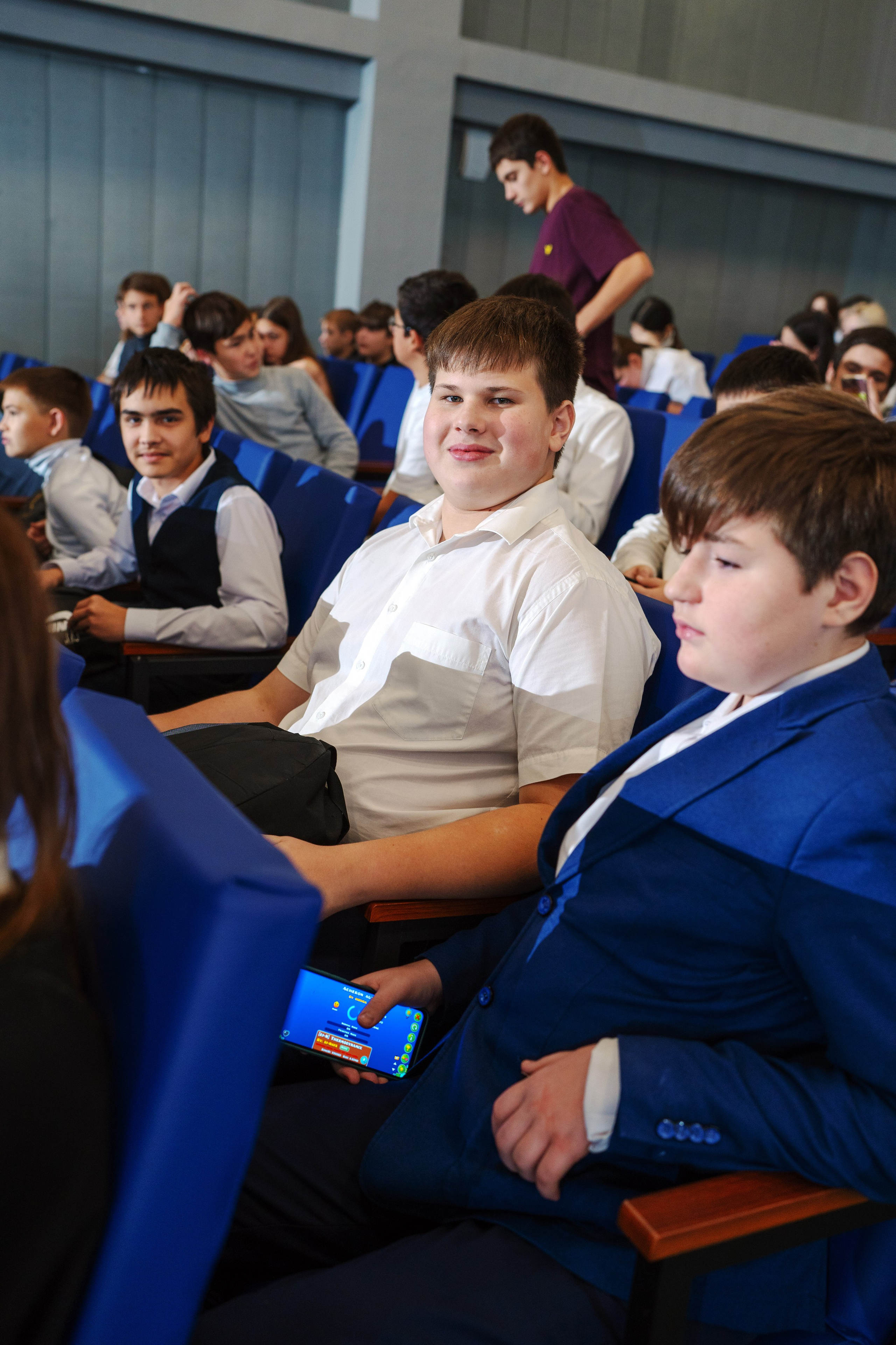 Лекция по киберспорту в школе № 2, п. Энем