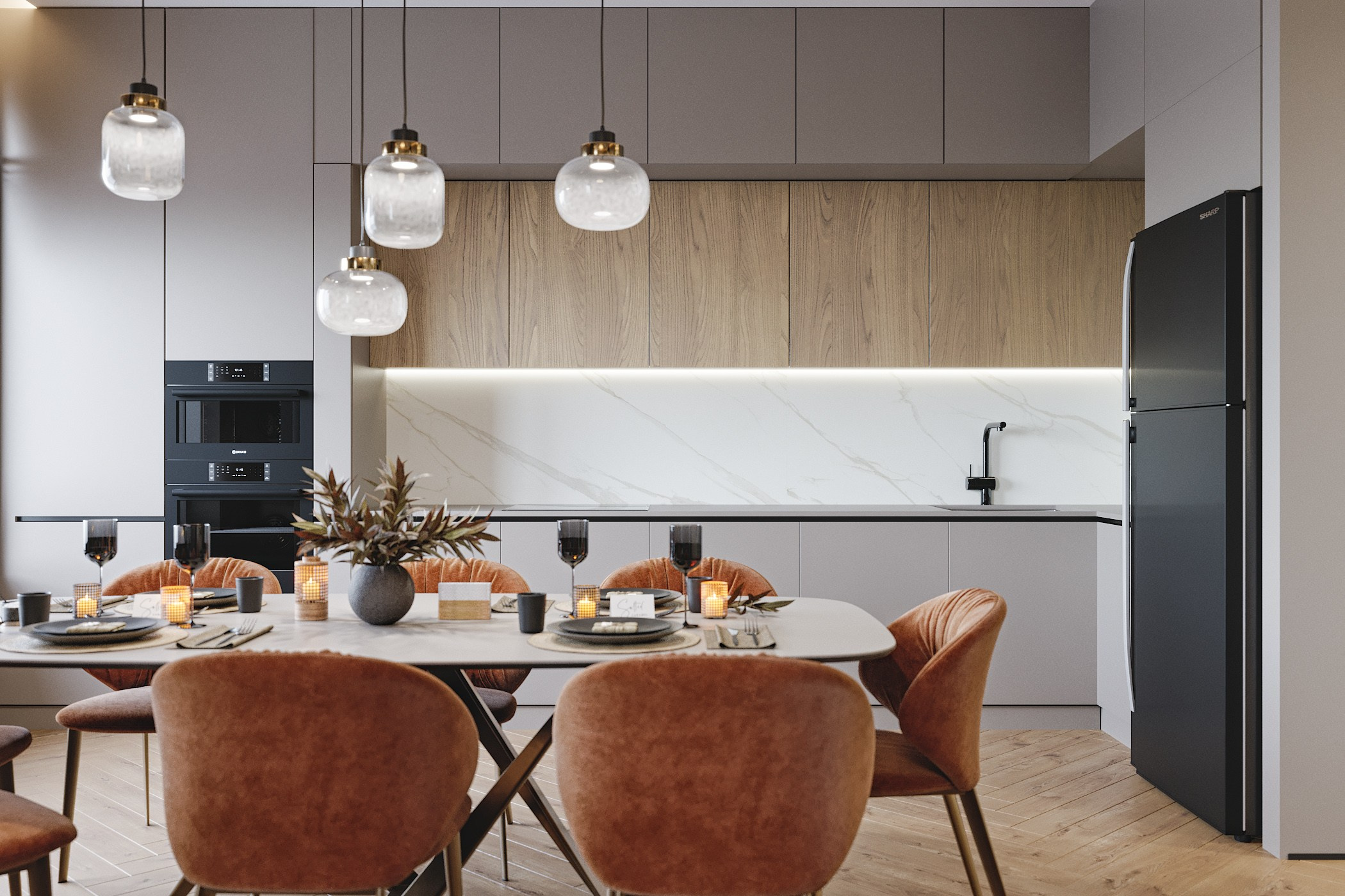 Проект PAOL. Дизайн интерьера в Новосибирске, Мире, Онлайн | Студия дизайна интерьера TWOREZ