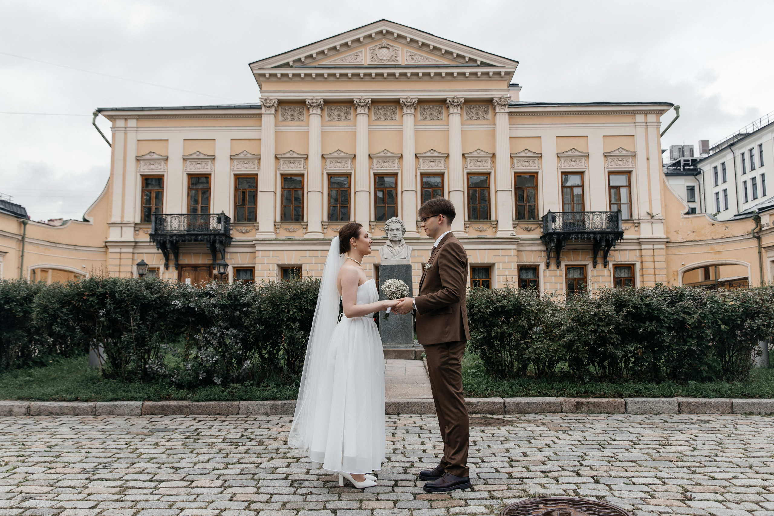 Вероника и Юрий|Савеловский|Библиотека им. Пушкина. Фотограф Москва Шептаев Артём