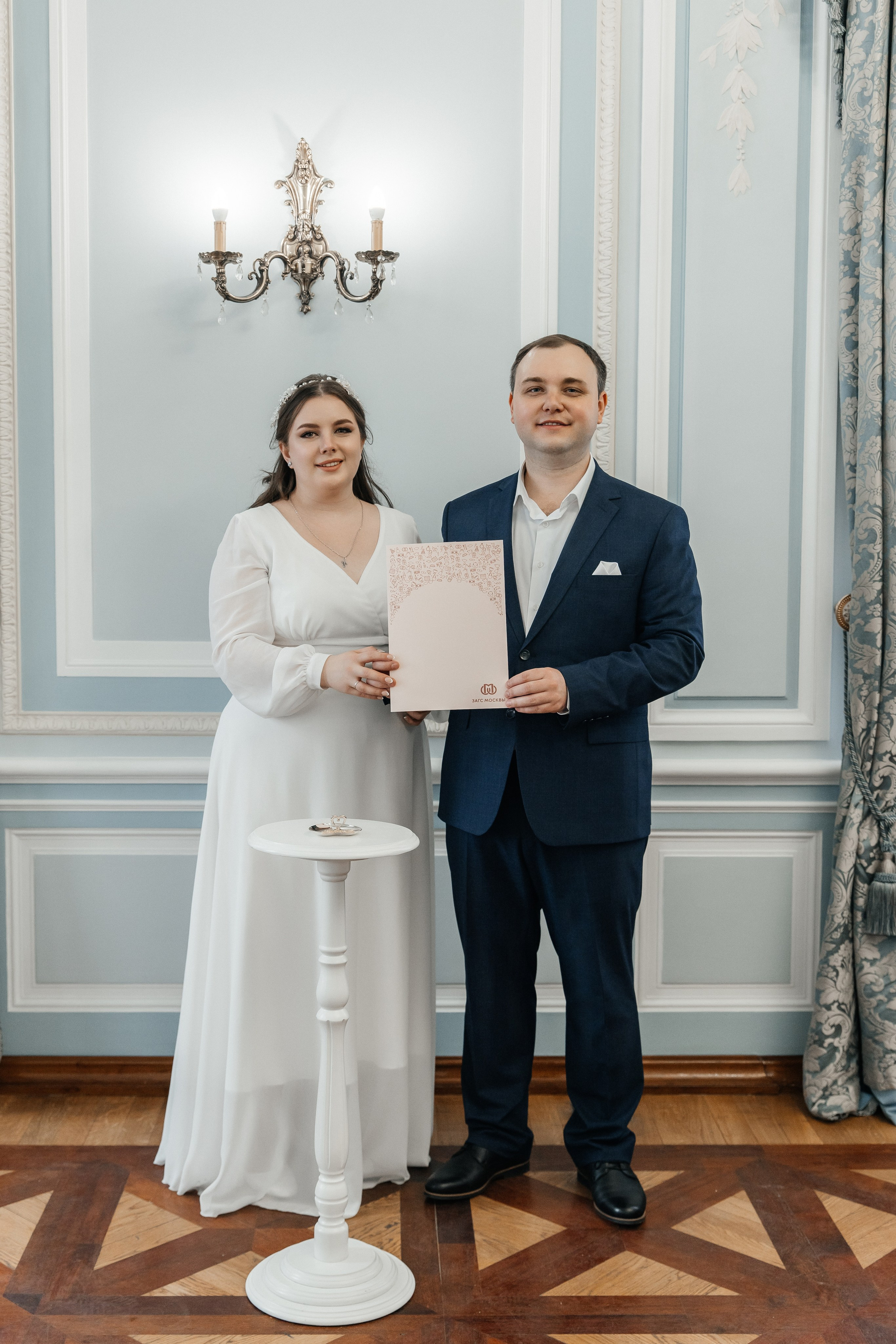 Анастасия и Никита | Библиотека им. Боголюбова. Фотограф Москва Шептаев Артём