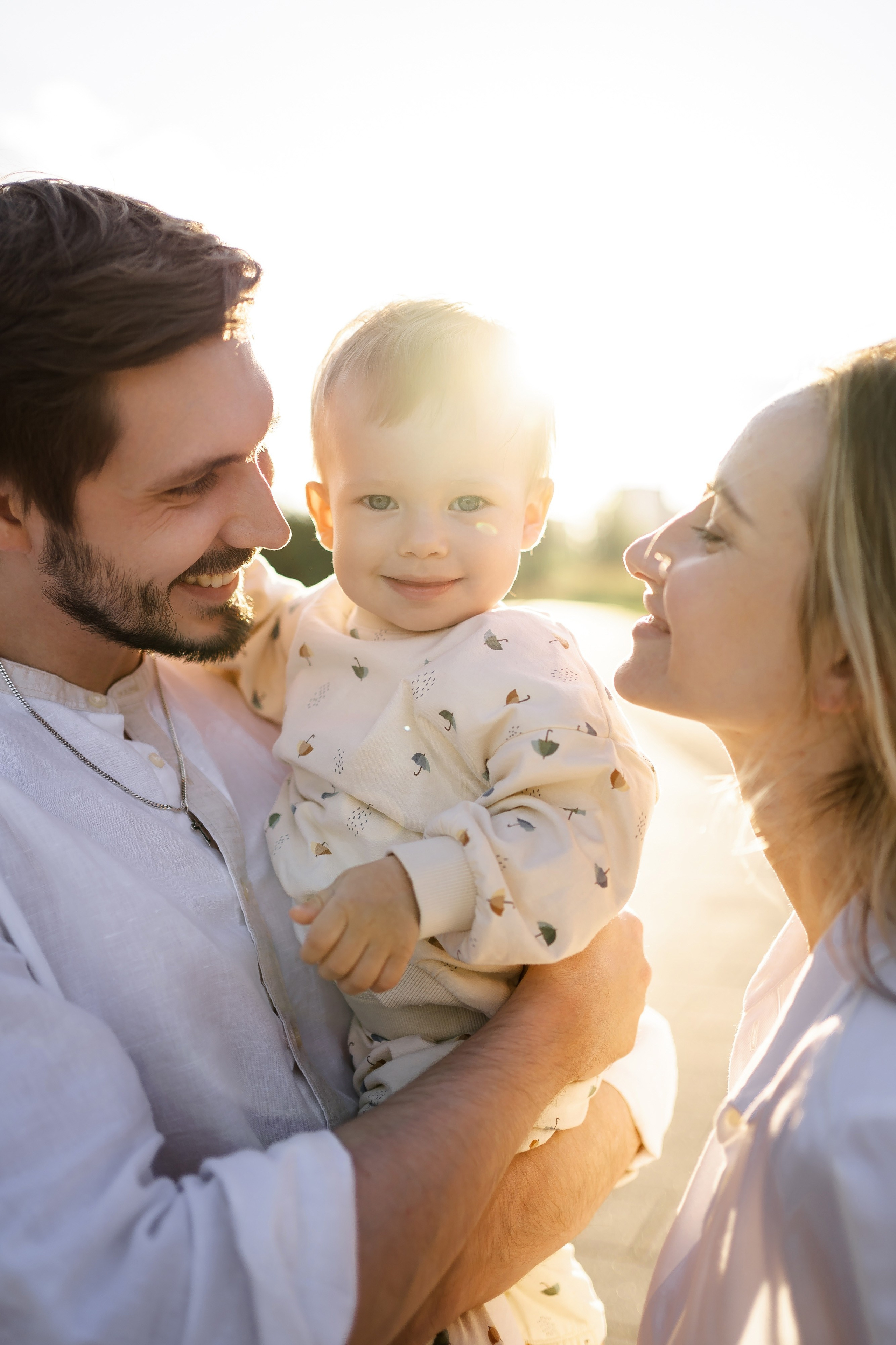 Олеся, Денис и Даниэла. Свадебный фотограф в Москве Яна Деньгина
