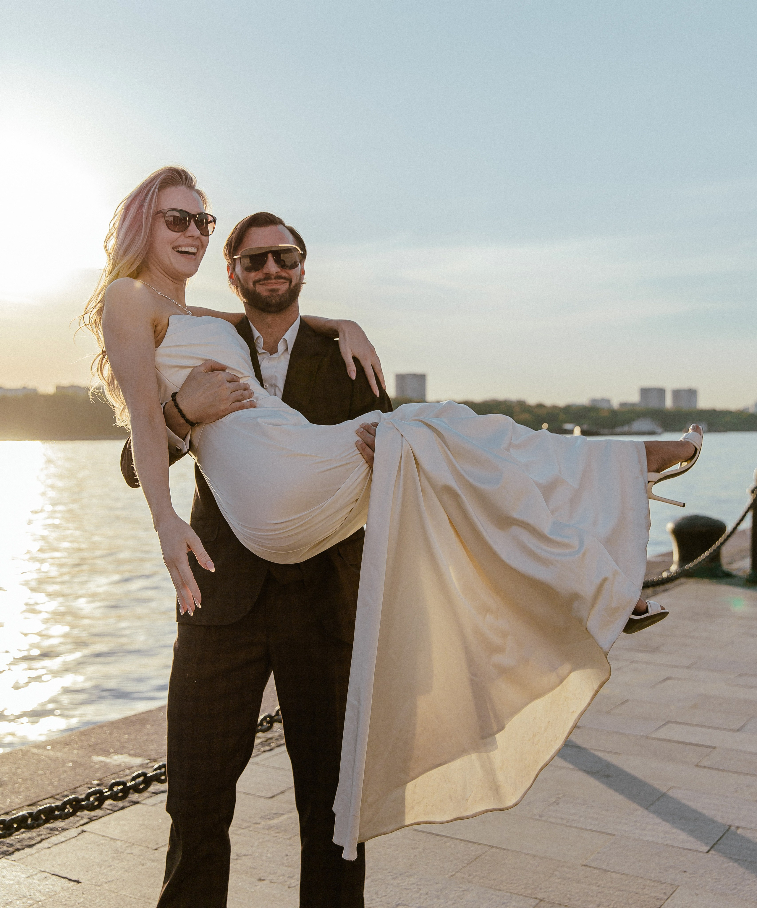 Коля & Катя. Прогулка на Северном Речном вокзале. Фотограф текстиля в Москве Ольга Иванова