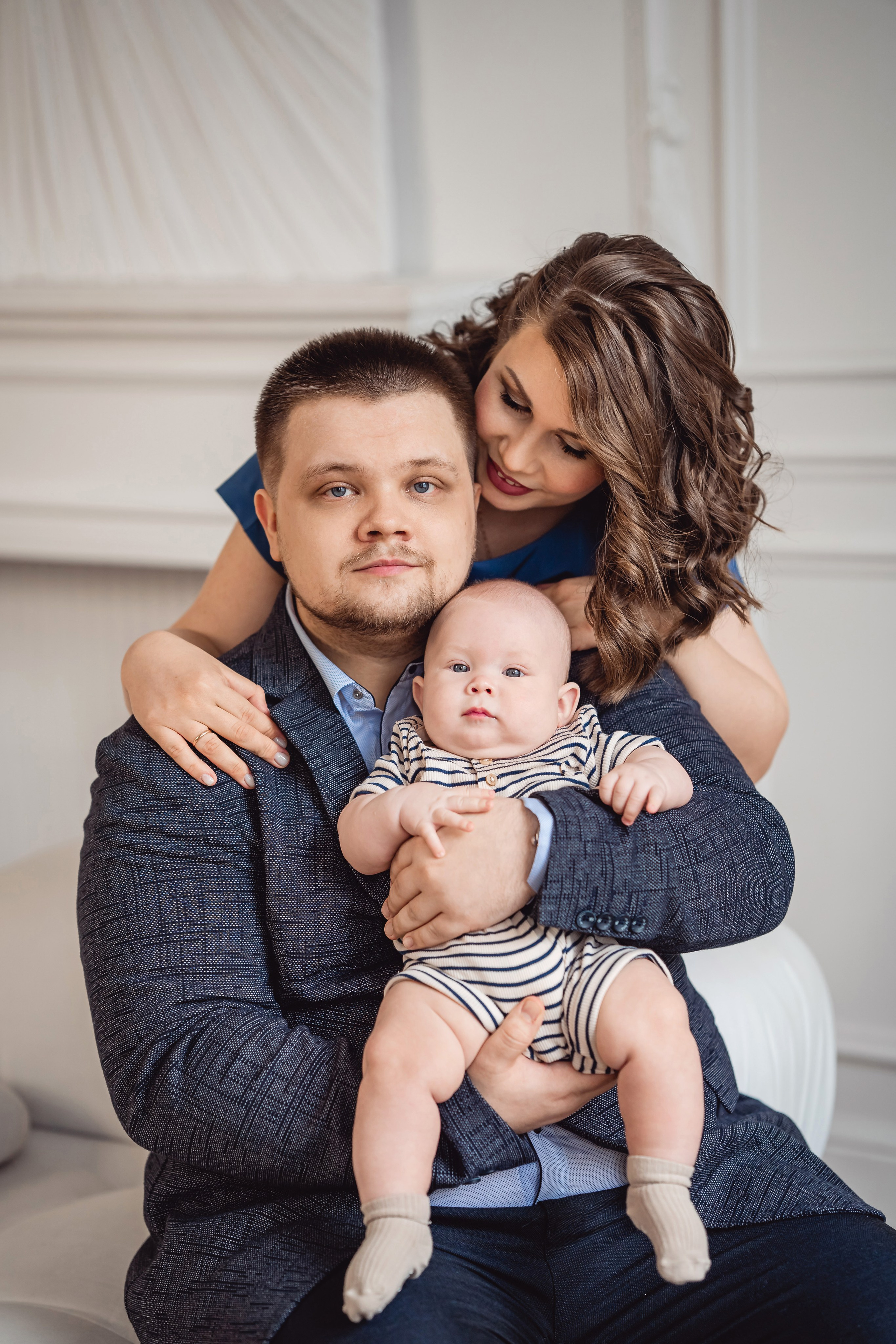 Семейные съёмки в студии. Фотограф Валентина Полунина