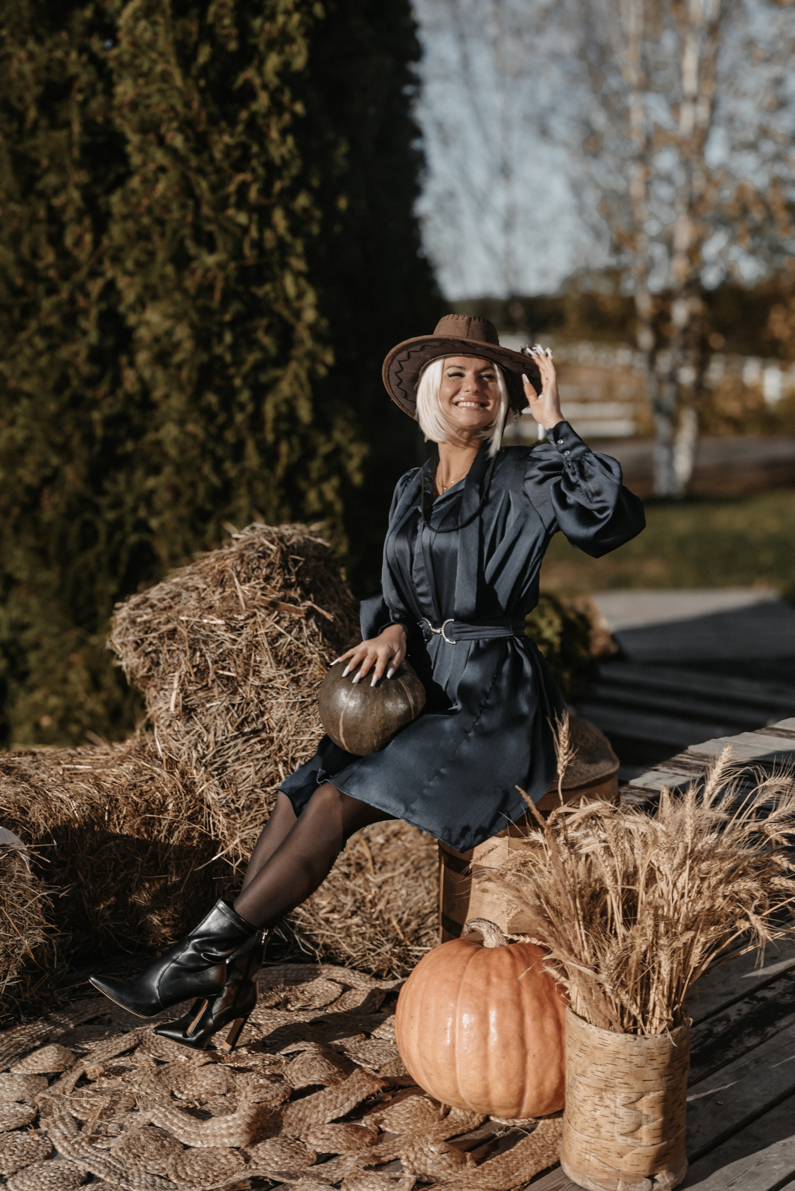 Корпоратив и оформление фотозоны в стиле ранчо). Фотограф Светлана Воронцова