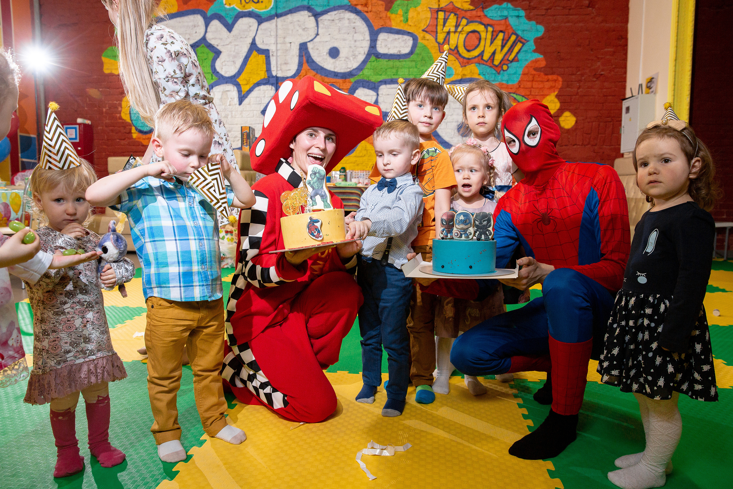 День рождения 3 года, фотосессия в детском клубе Туто Круто в Щелково
