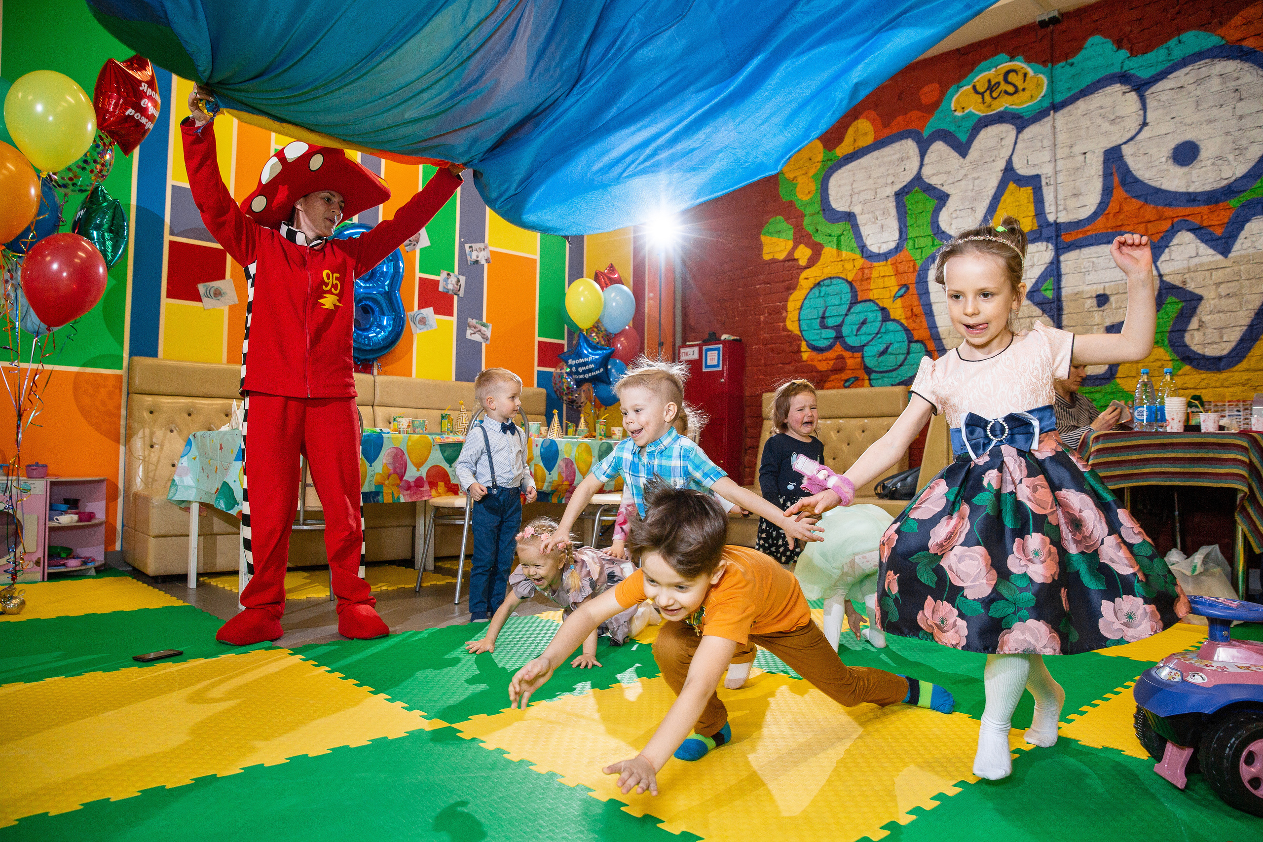 День рождения 3 года, фотосессия в детском клубе Туто Круто в Щелково