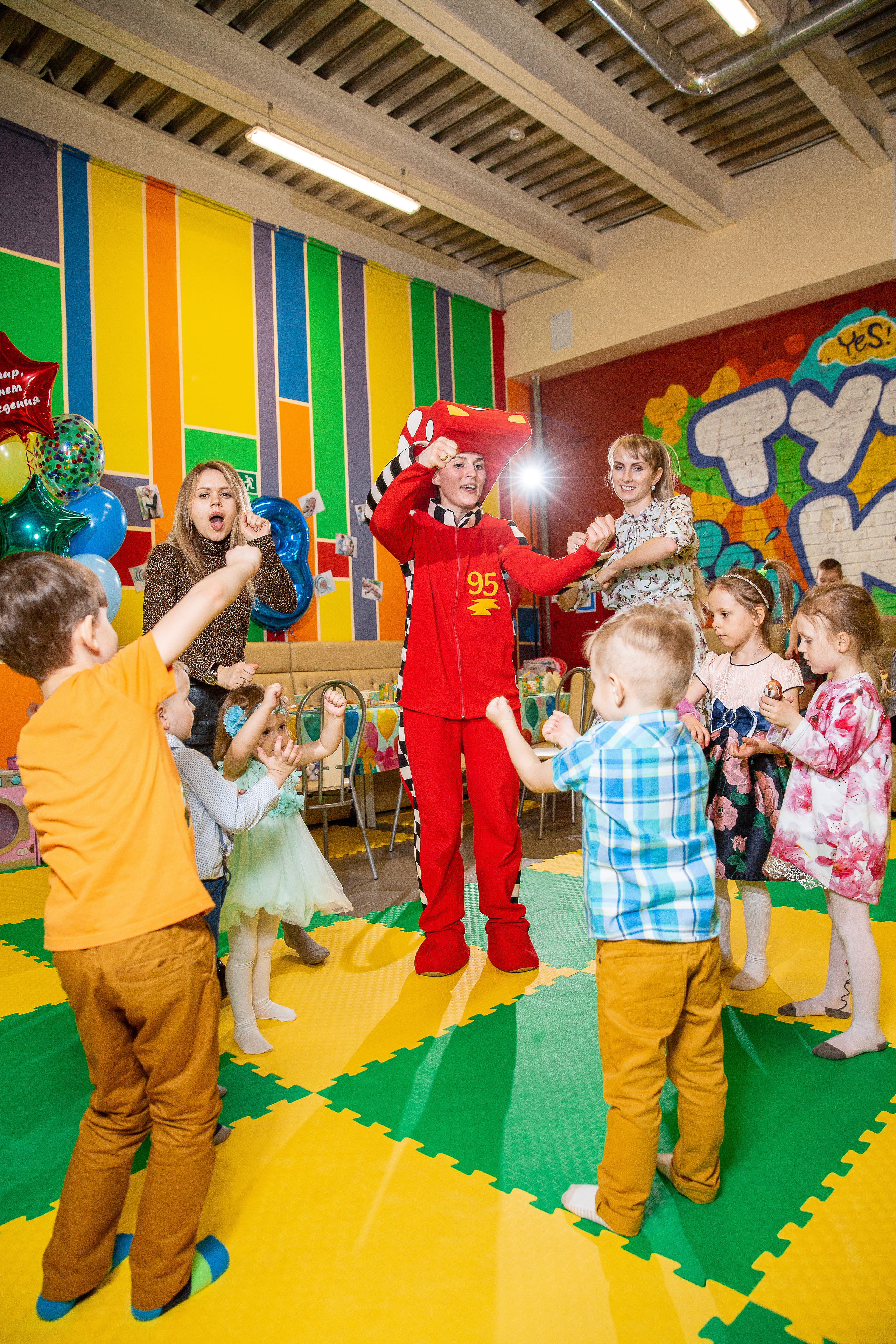 День рождения 3 года, фотосессия в детском клубе Туто Круто в Щелково