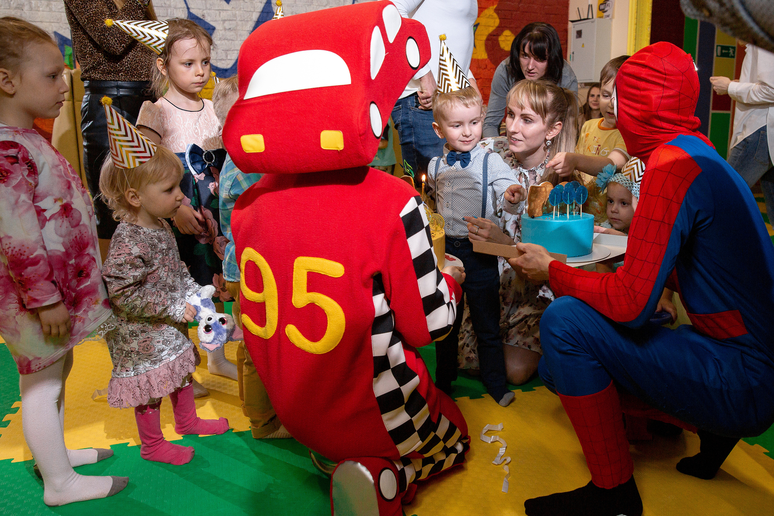 День рождения 3 года, фотосессия в детском клубе Туто Круто в Щелково