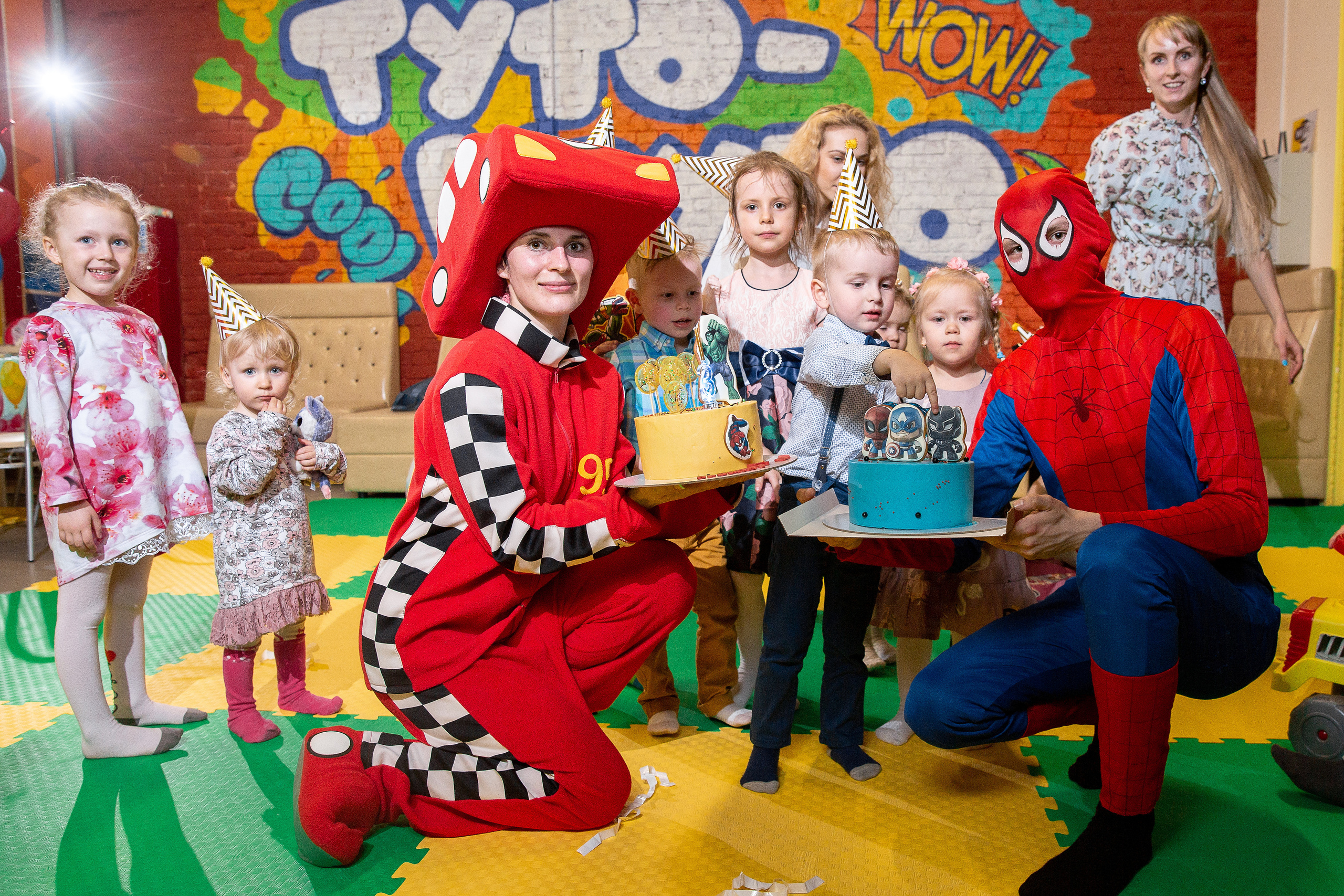 День рождения 3 года, фотосессия в детском клубе Туто Круто в Щелково