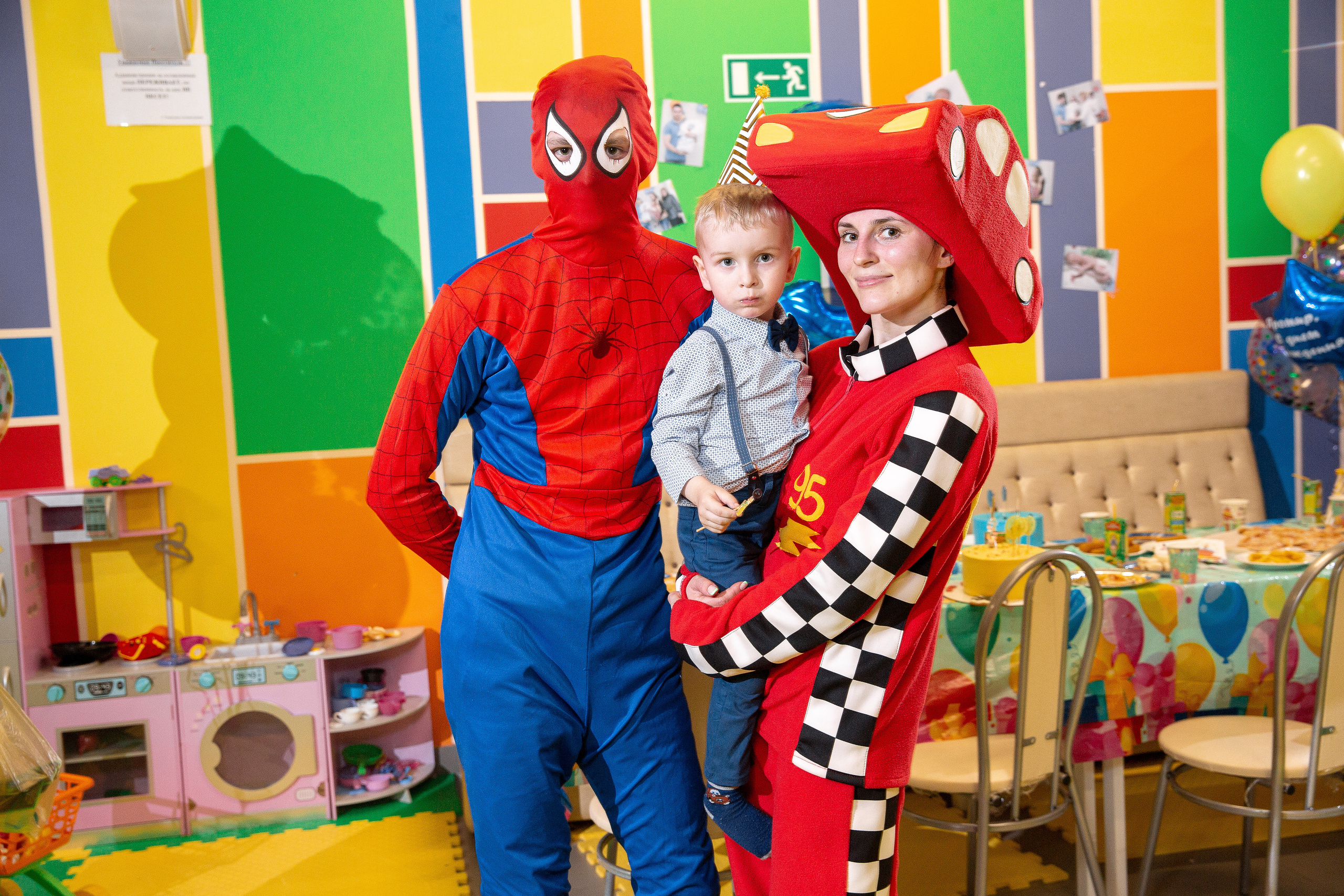 День рождения 3 года, фотосессия в детском клубе Туто Круто в Щелково