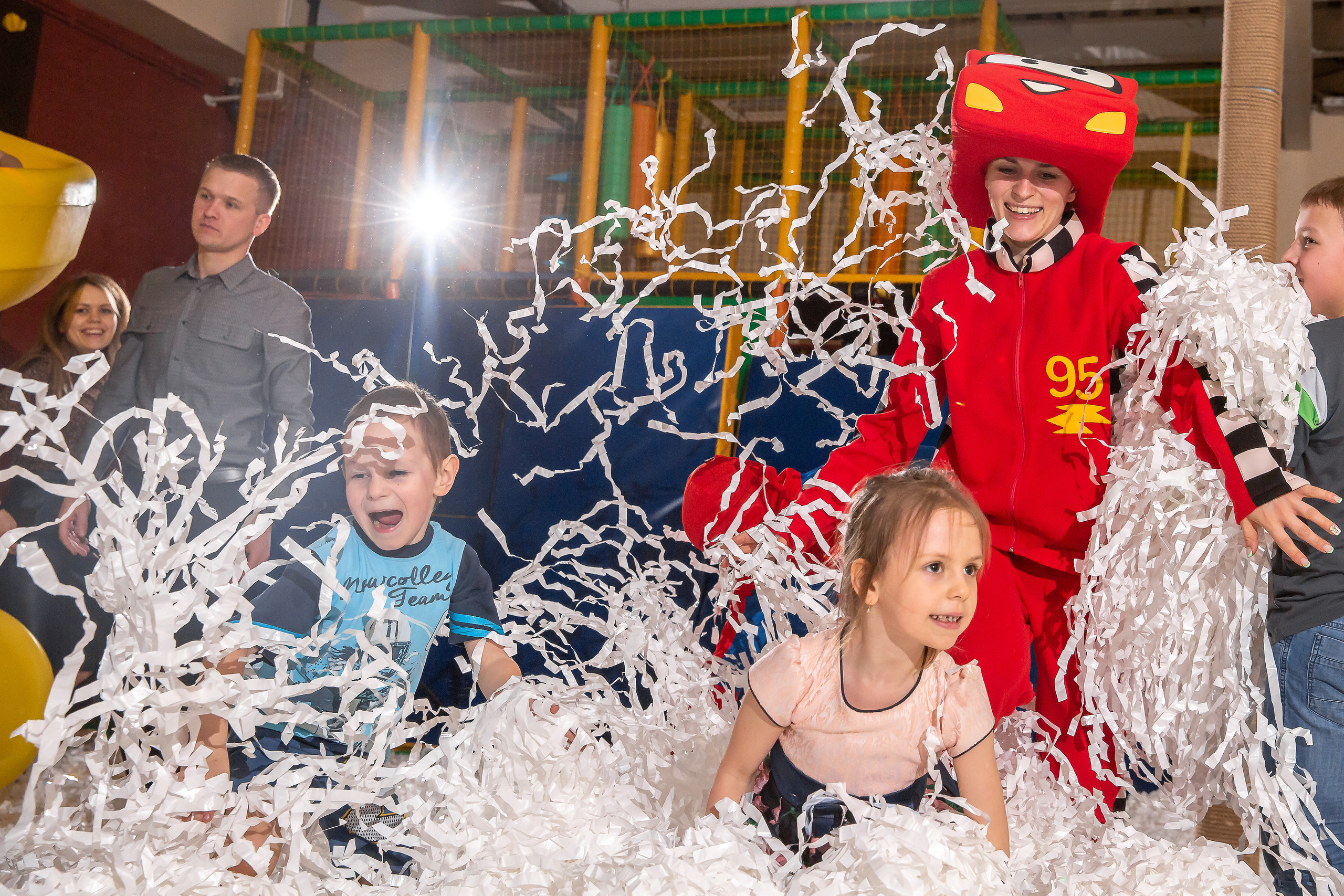 День рождения 3 года, фотосессия в детском клубе Туто Круто в Щелково