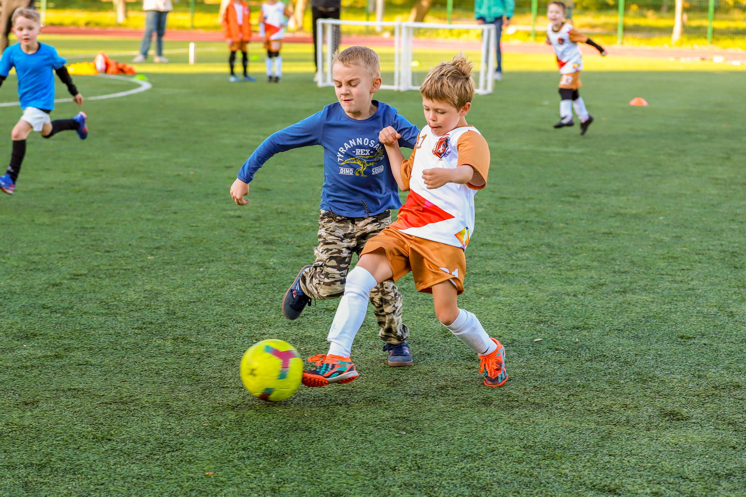Детский футбол. Спортивный и репортажный фотограф в Екатеринбурге Пустовая Аделя