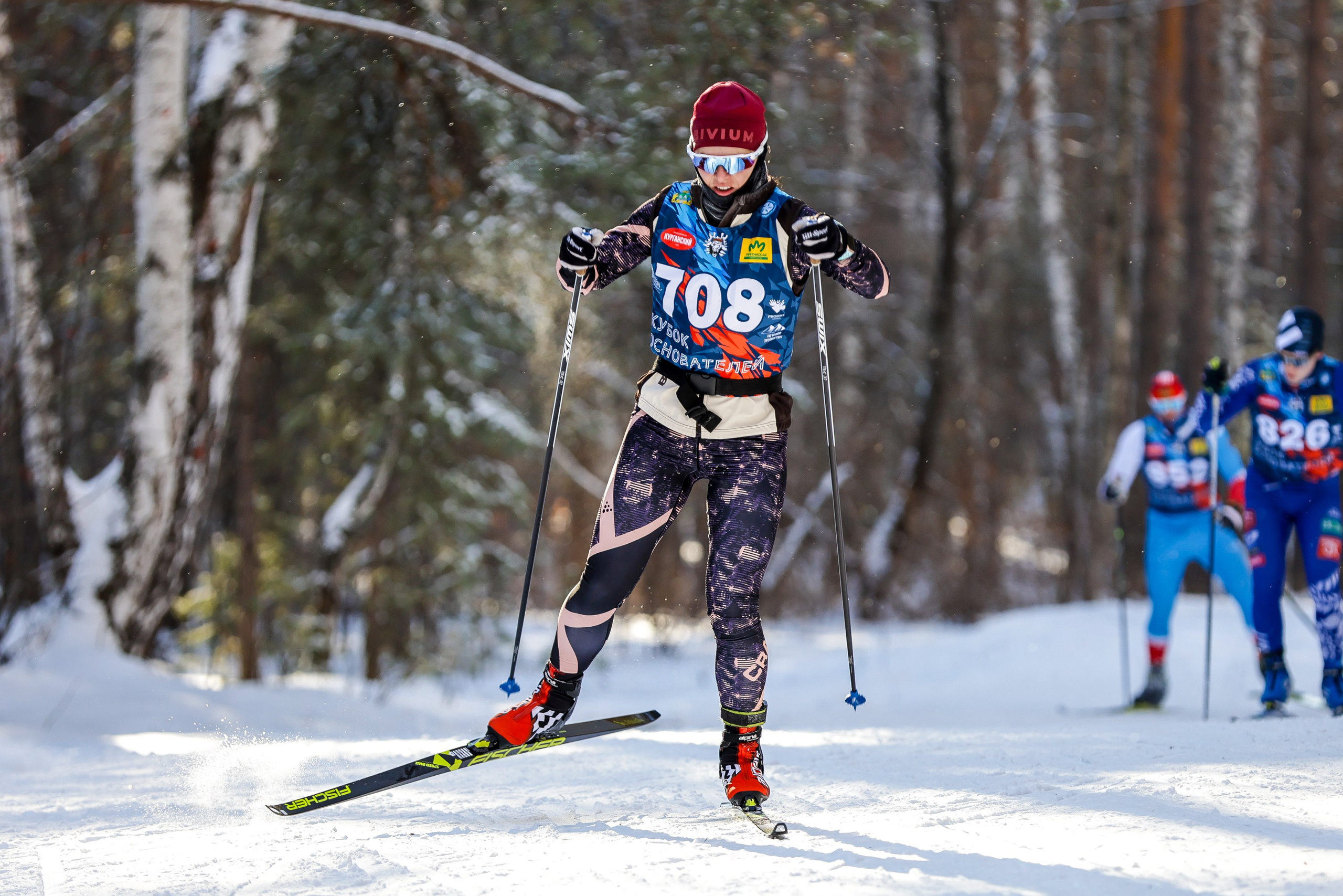Лыжные гонки. Спортивный и репортажный фотограф в Екатеринбурге Пустовая Аделя