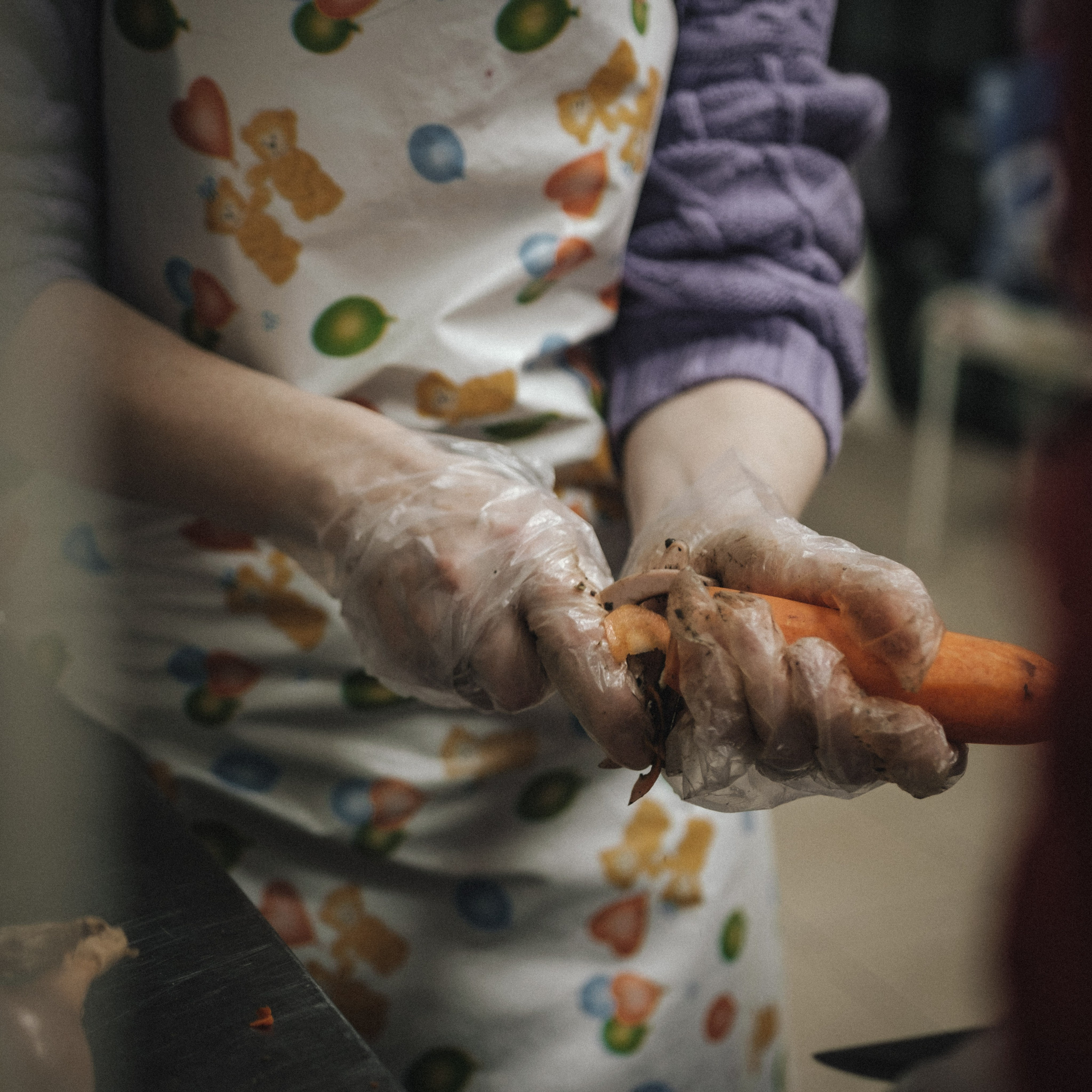 Снова готовка для кормления бездомных. Фотограф в Москве Максим Скоробогатов