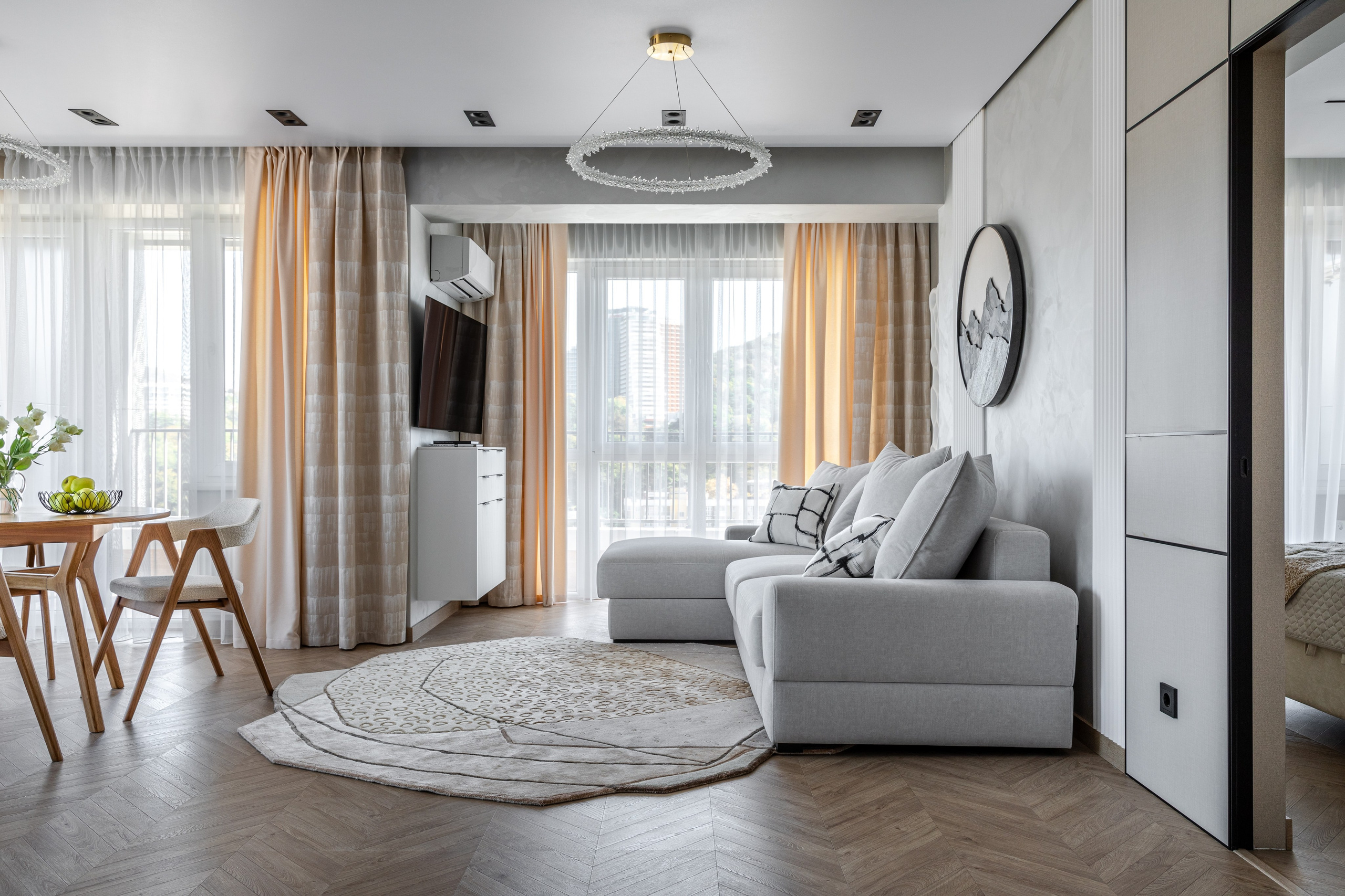 Дизайн проект Юлии Хаметовой @khametova_julia квартира в ЖК "Каравелла Португалии". Интерьерный фотограф в Сочи Владислав Нагин