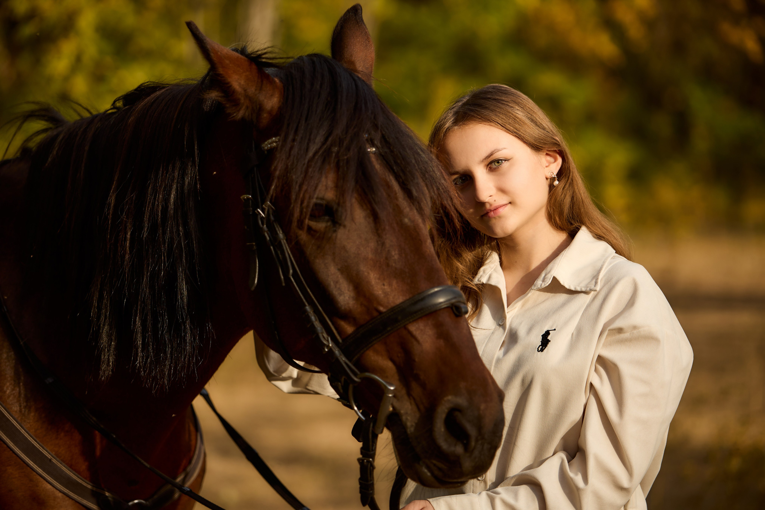 С ЛОШАДКОЙ. Фотограф Татаринов Андрей (Донецк / Макеевка)