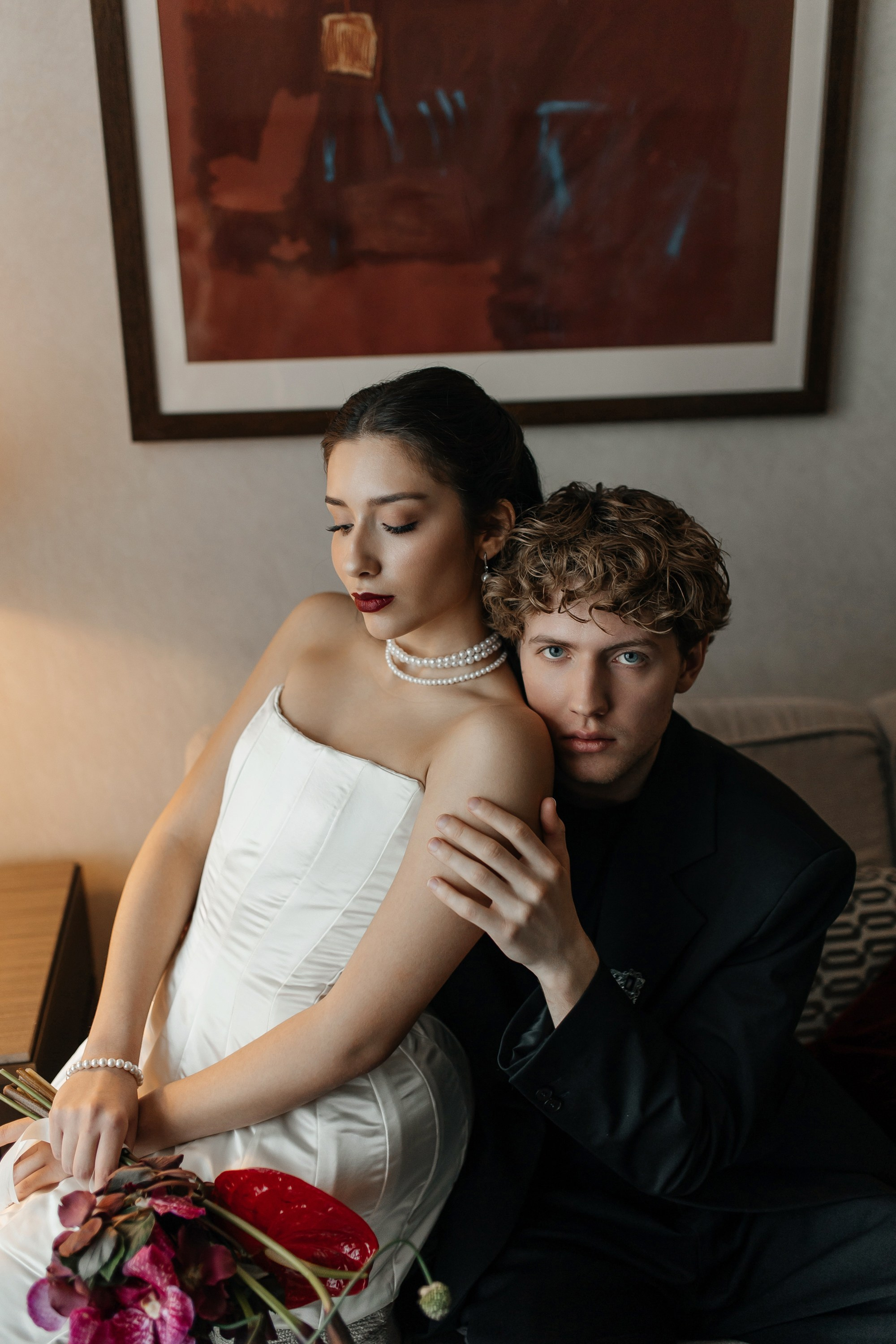 Свадебная фотосессия в&nbsp;отеле Hyatt Regency Moscow Petrovsky Park в Москве