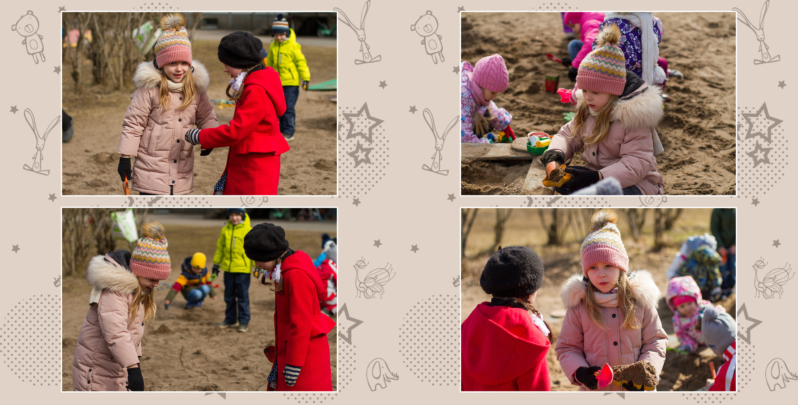 Альбом в детский сад. Семейный лайфстайл фотограф в Санкт-Петербурге Мария Шумилина
