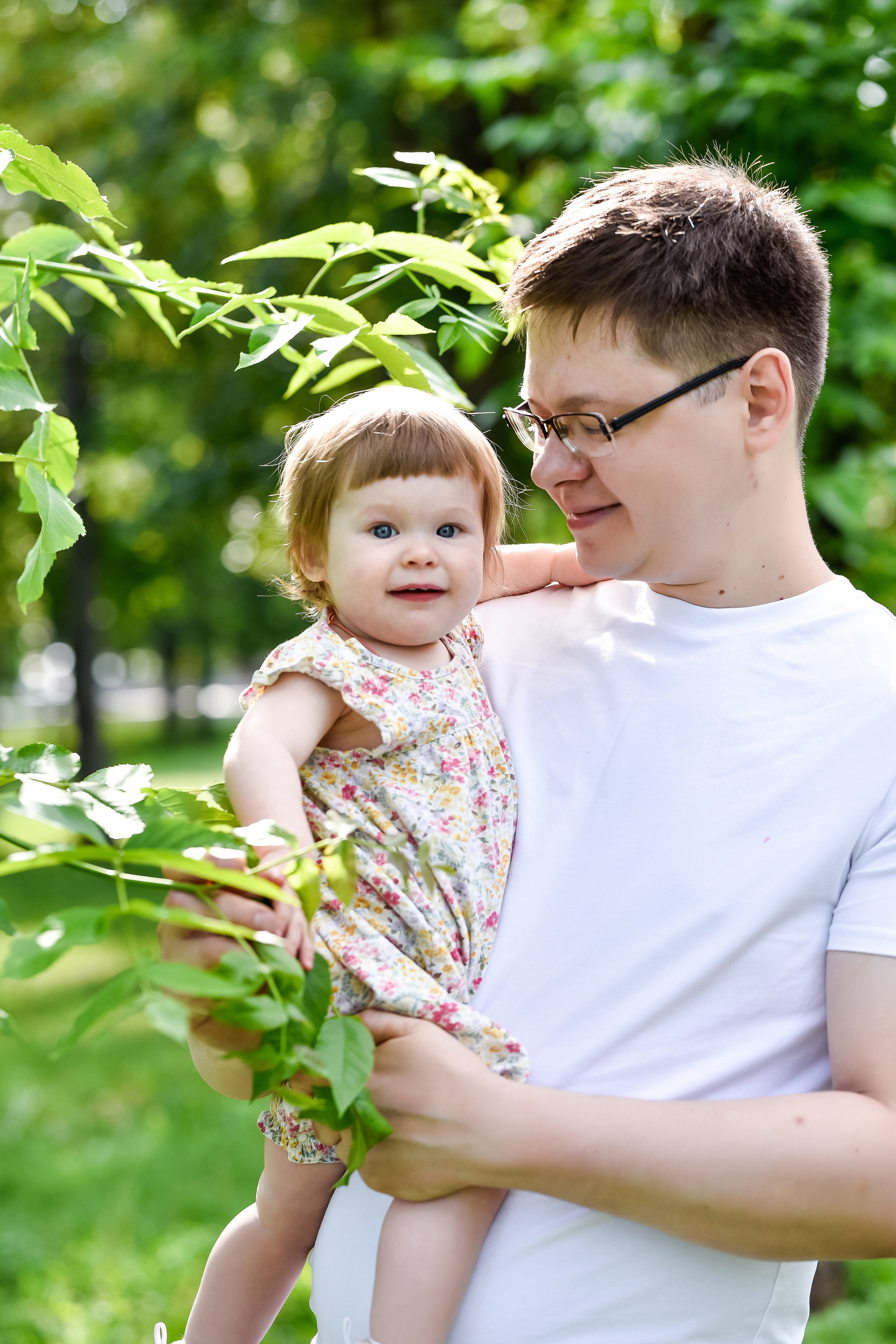 Семья Натальи, Сергея и Машеньки