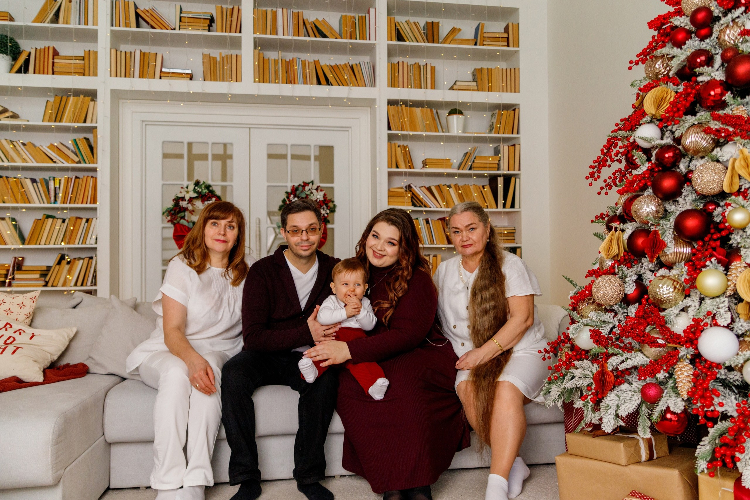 Новогодняя фотосессия. Семейный, свадебный и детский фотограф в Новосибирске Ольга Хидченко