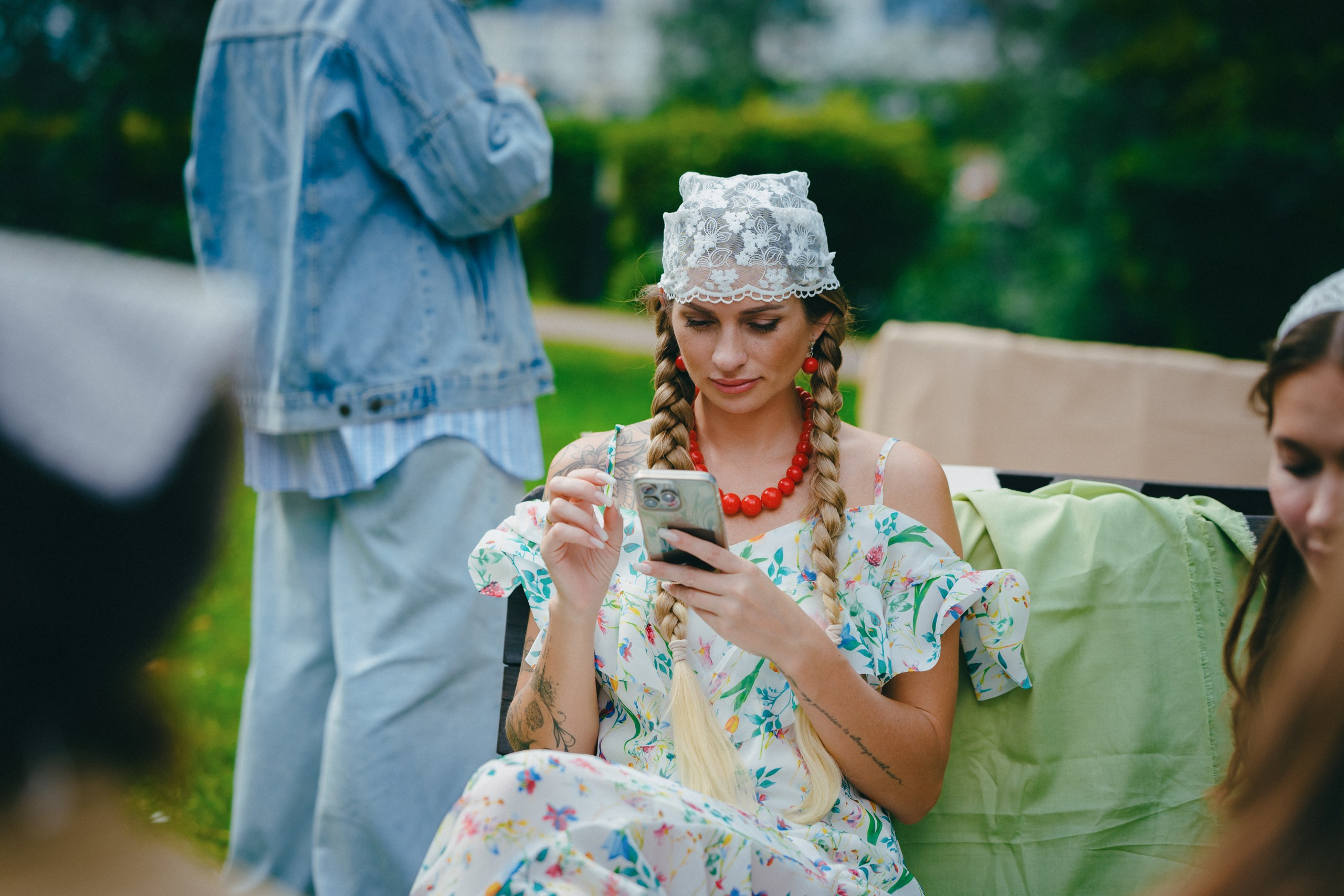 Корпоратив летом под открытым небом. Komonev