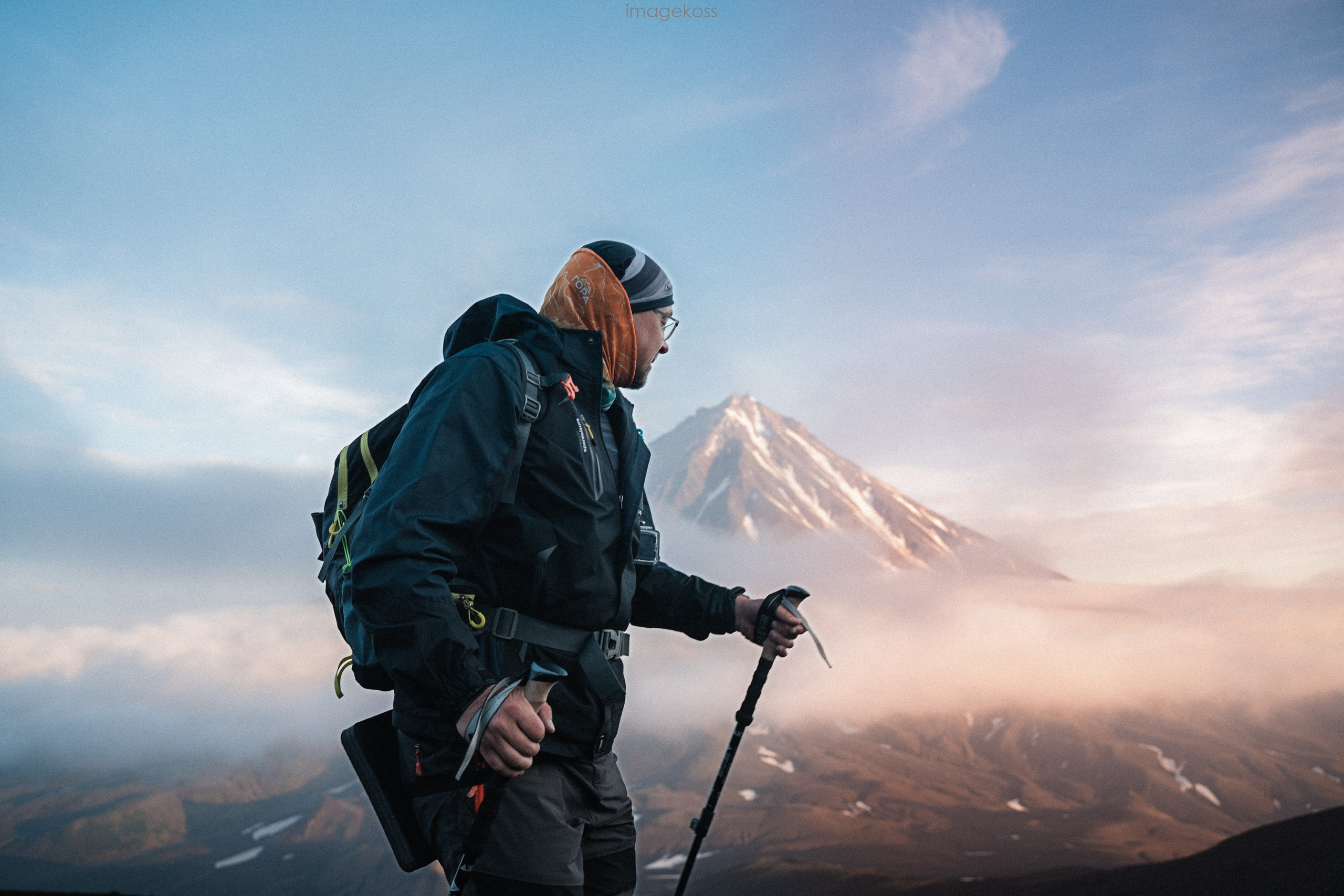 Камчатка. Фотограф в поход и восхождение на Эльбрус Игорь Косарев