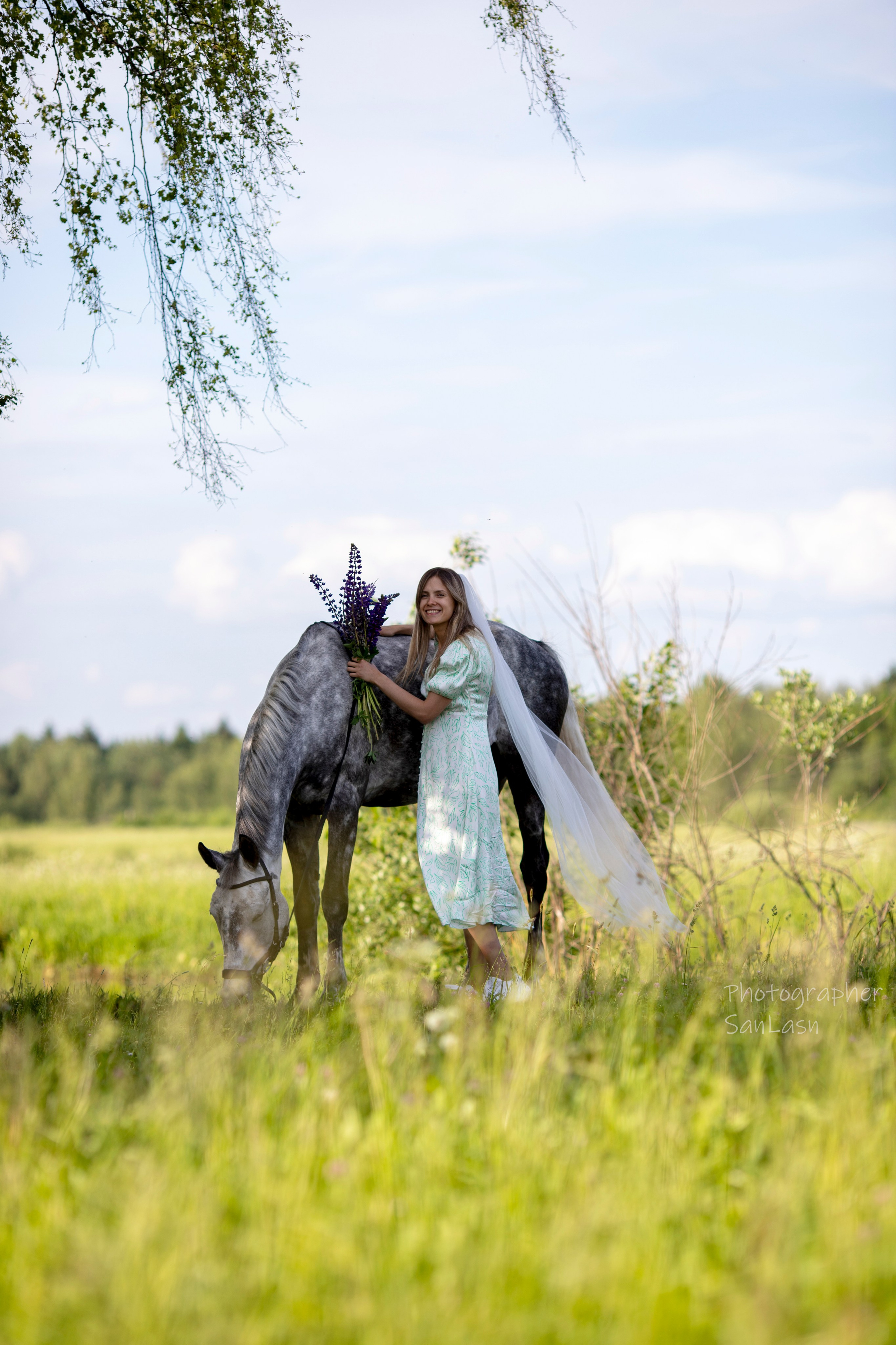С лошадьми. Фотограф в Москве и в Московской области Сандра