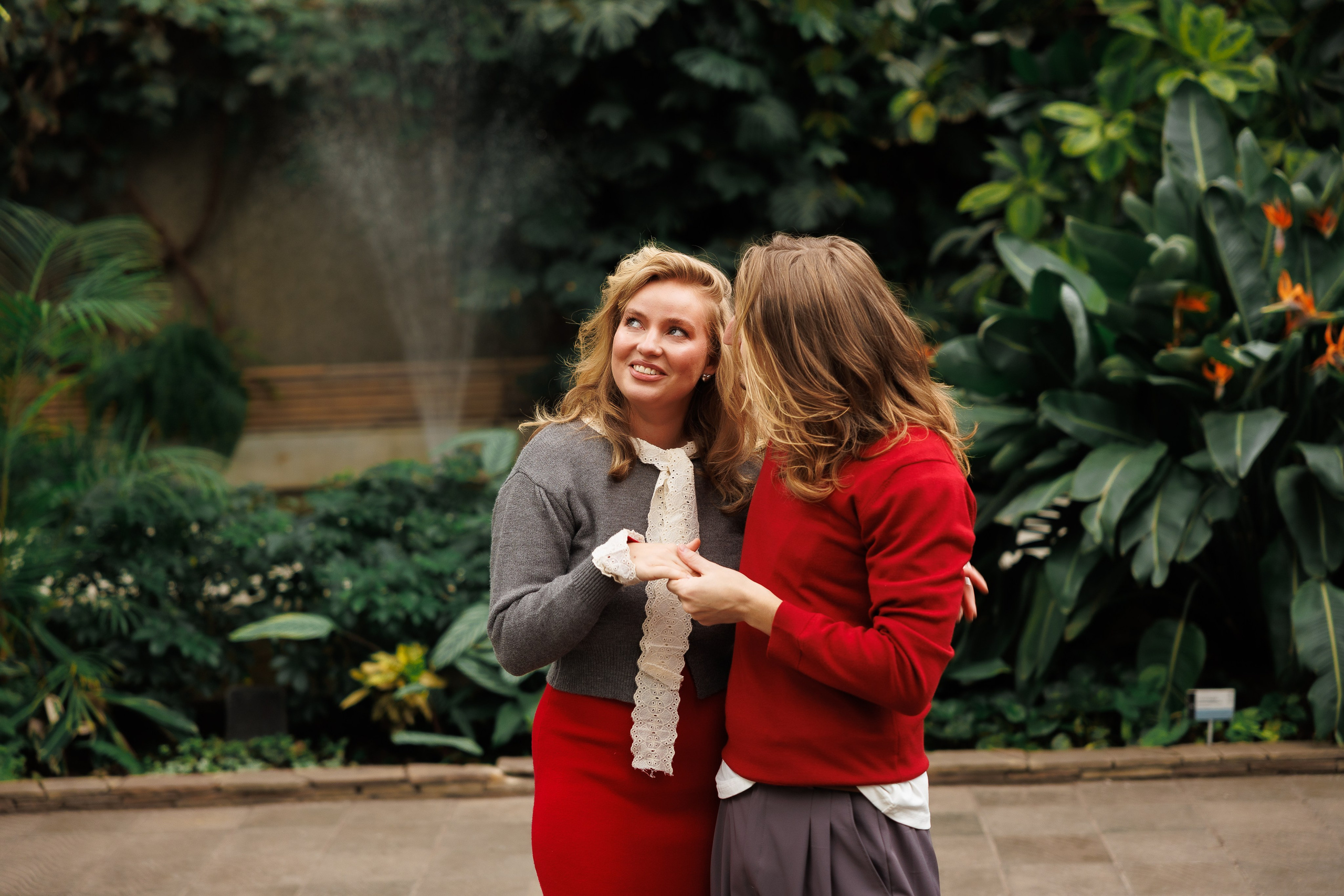 Предложение в оранжерее. Свадебный и семейный фотограф в Москве Красинская Мария