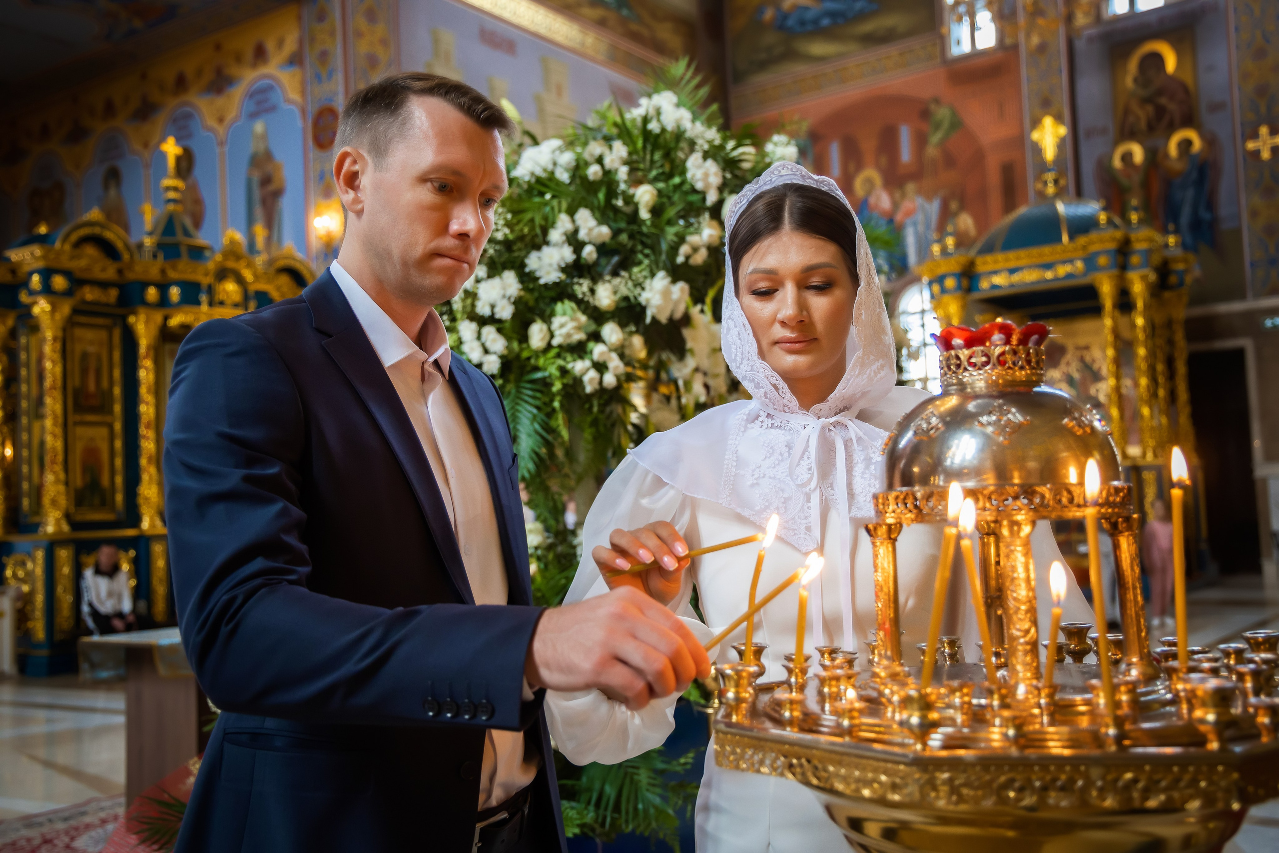 В Храме. Семейный и Свадебный фотограф в Астане Александр Астапов