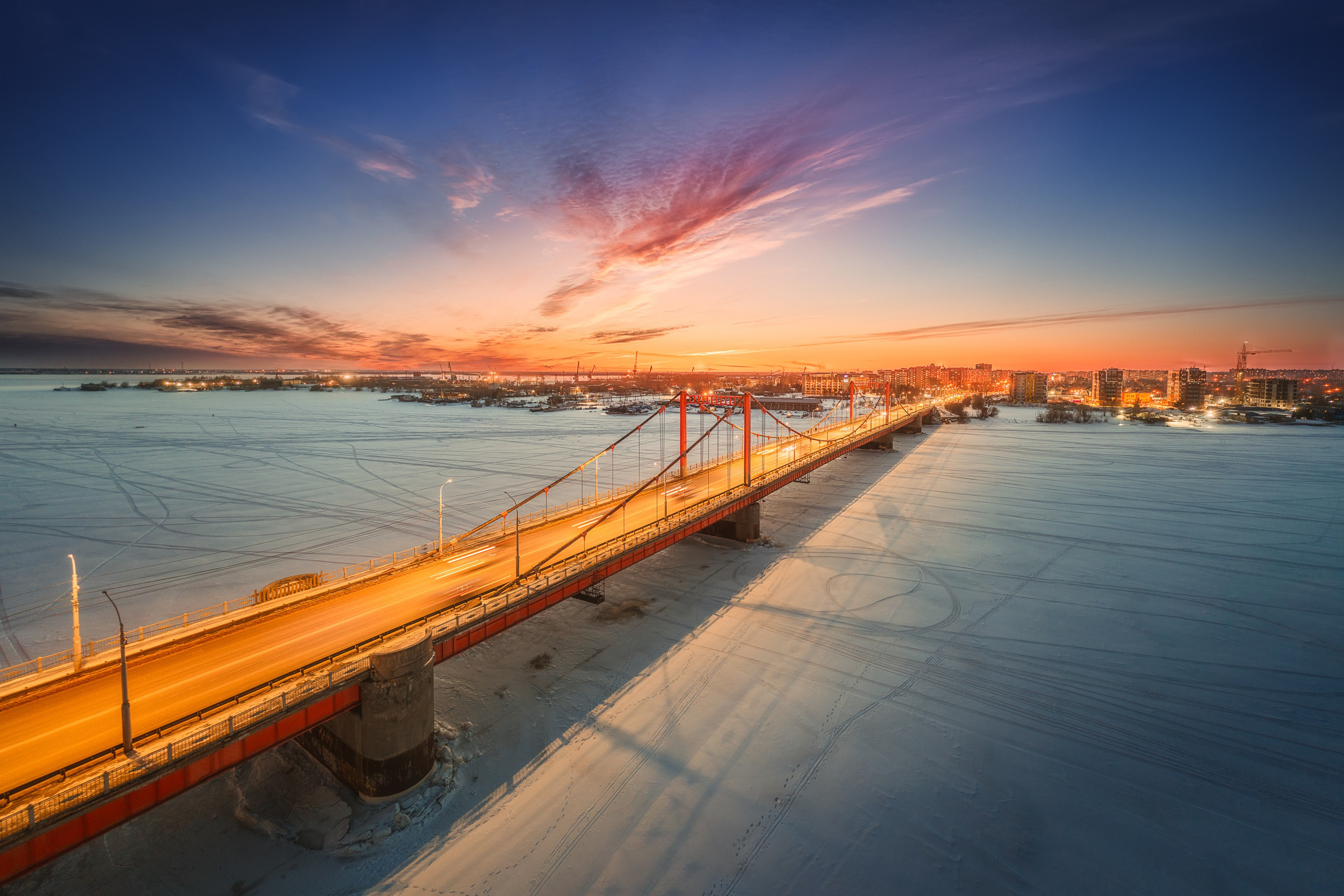 Город. Аэросъемка в Архангельске, Александр Ермолин