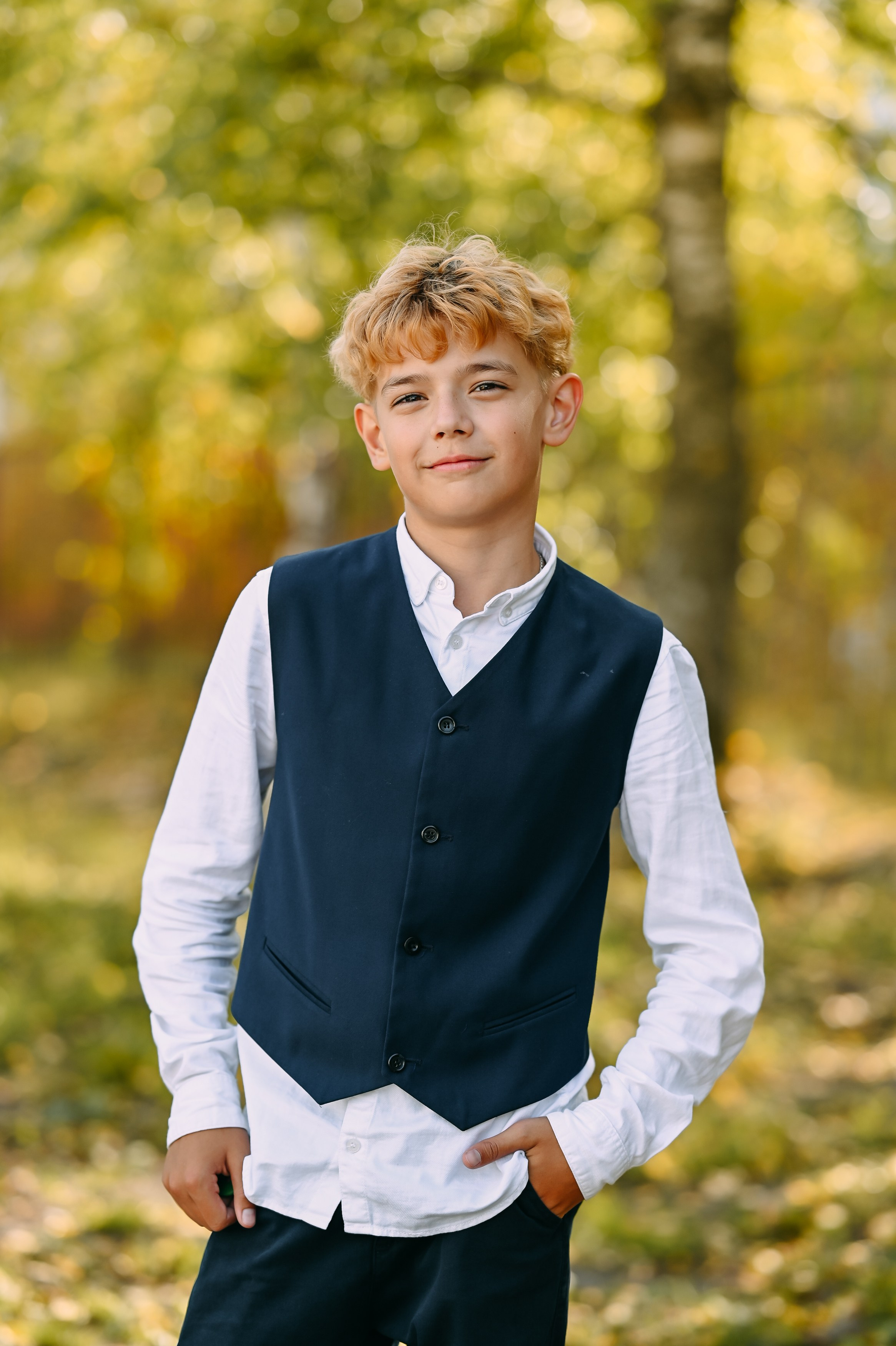 Школьная виньетка. Детский и семейный фотограф