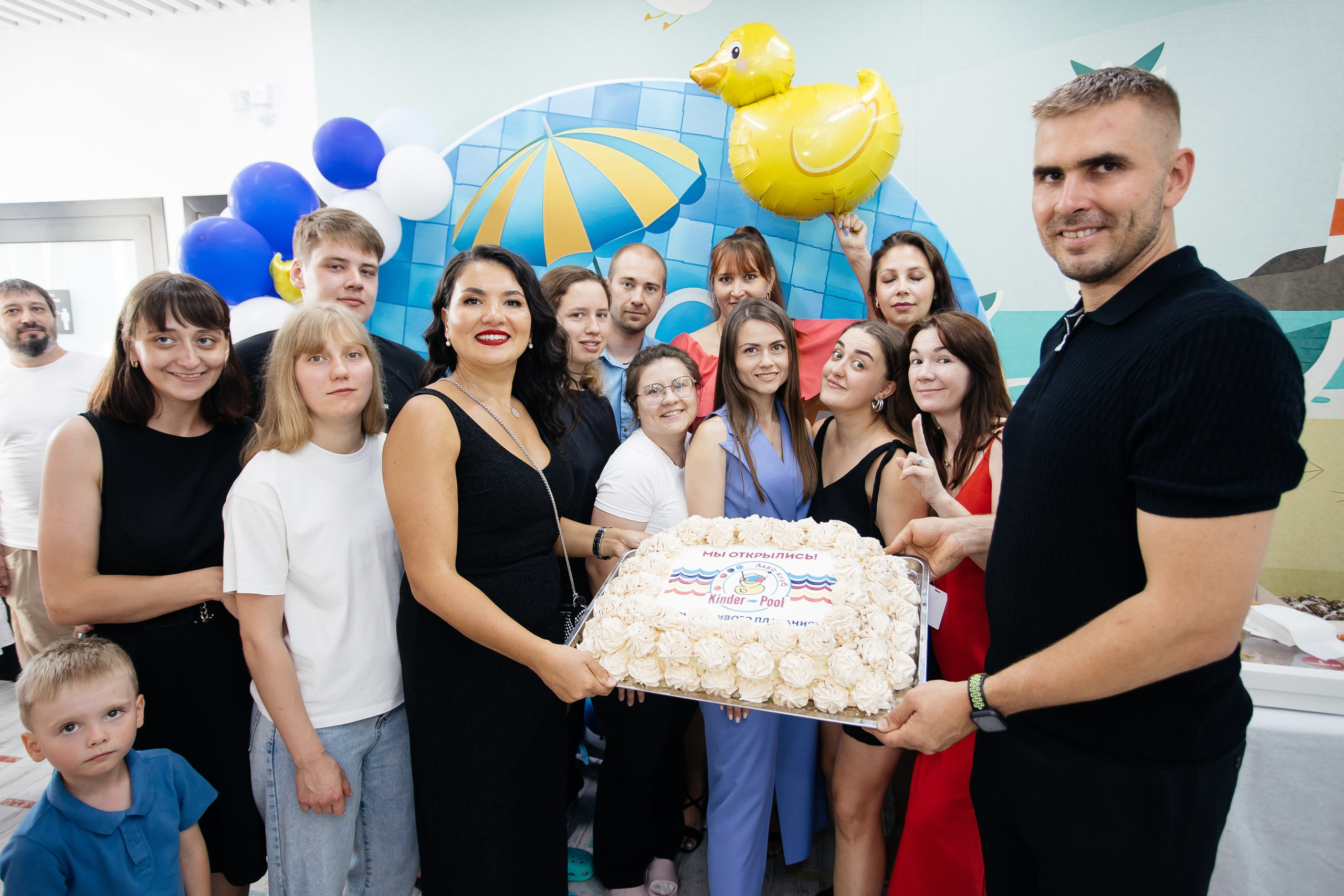 Открытие бассейна. Фотограф в Иркутске